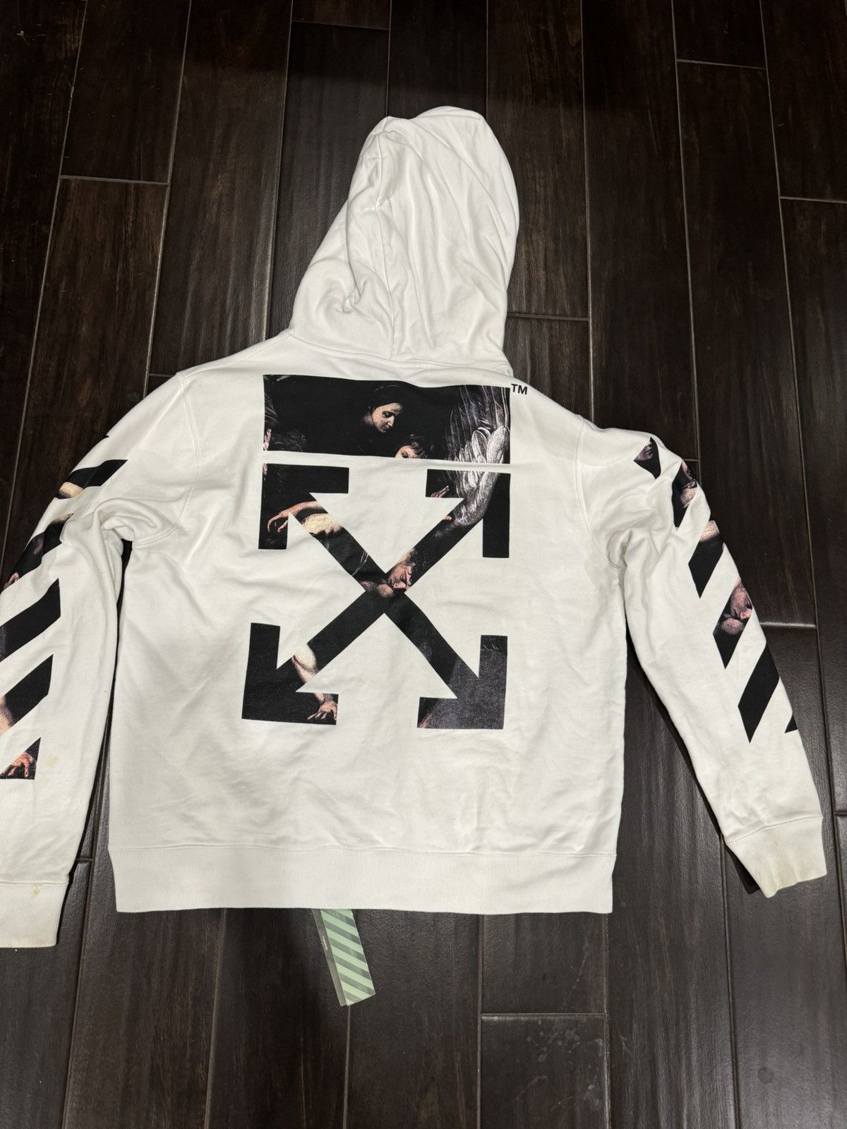 Off-White Off-White 2020 Arrows Diagnals Hoodie xxl Size US M / EU 48-50 / 2 - 1 Thumbnail