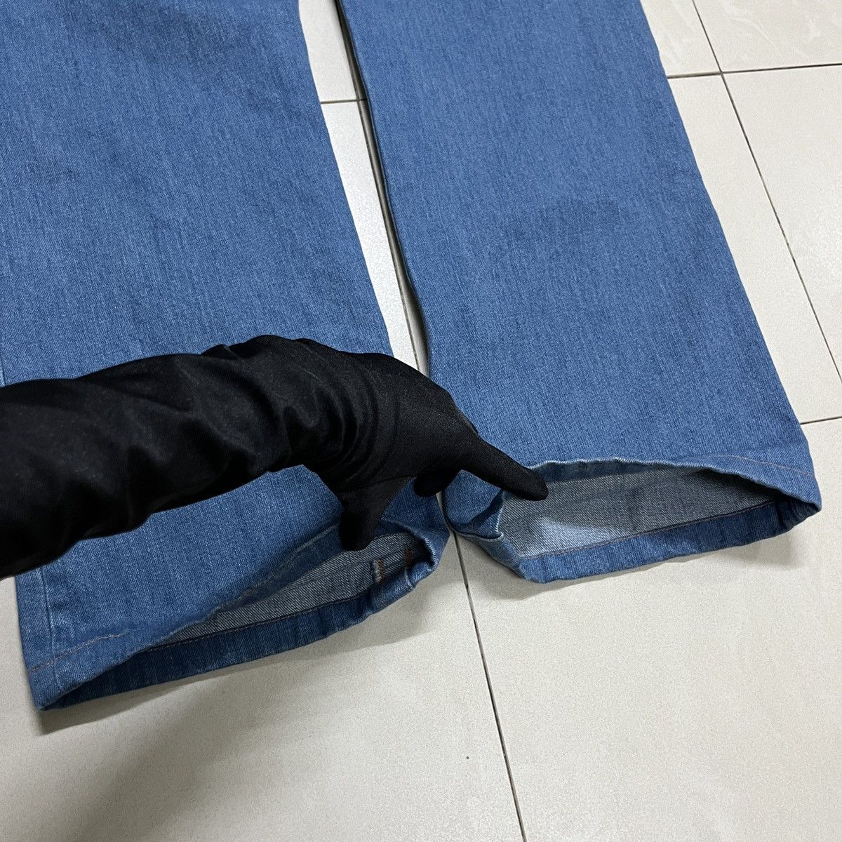 Designer × Diesel Y2k Diesel Washed Jeans Size US 33 - 13 Thumbnail