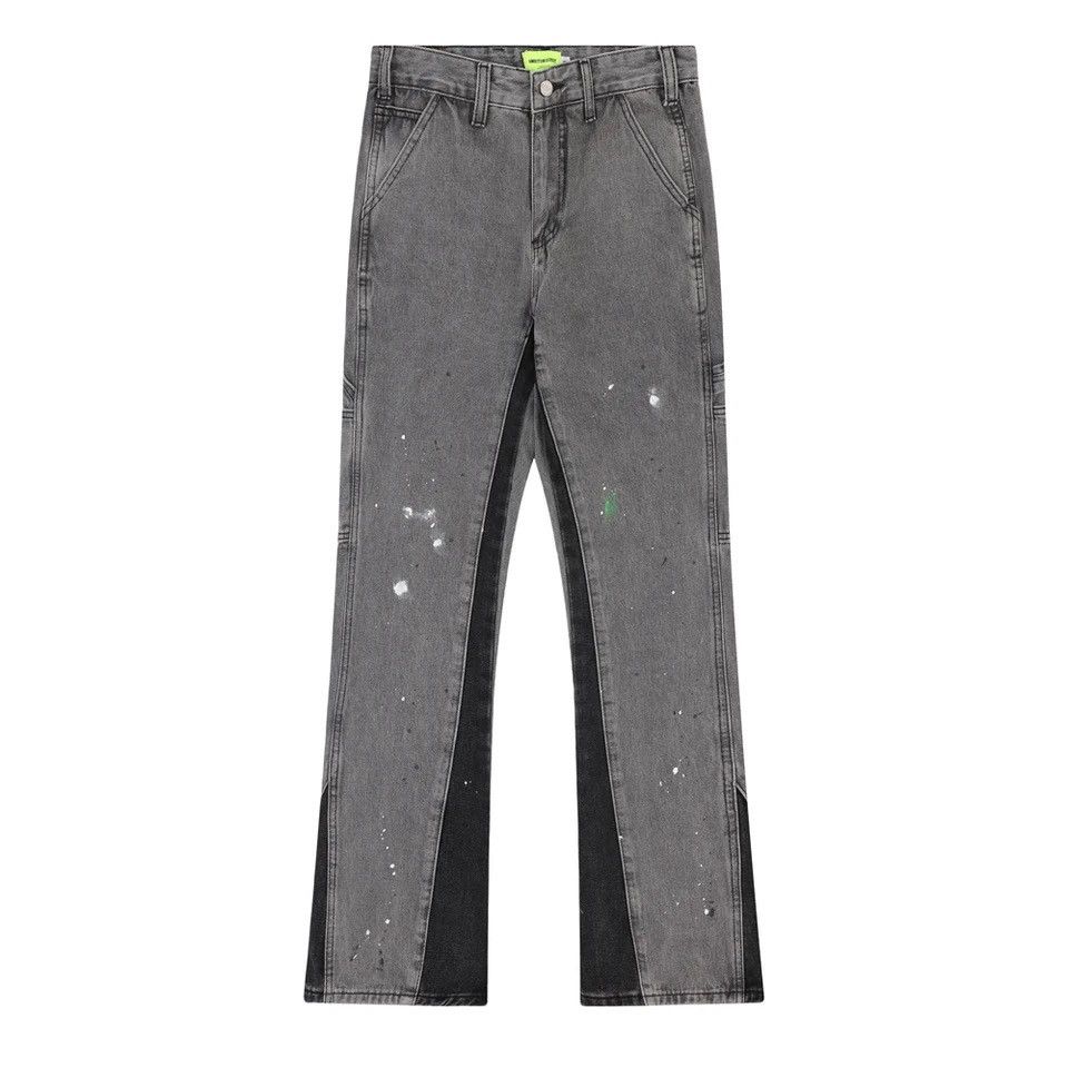 Japanese Brand × Vintage Skinny Jeans Men Street Splash-ink Fashion Size US 30 / EU 46 - 5 Thumbnail