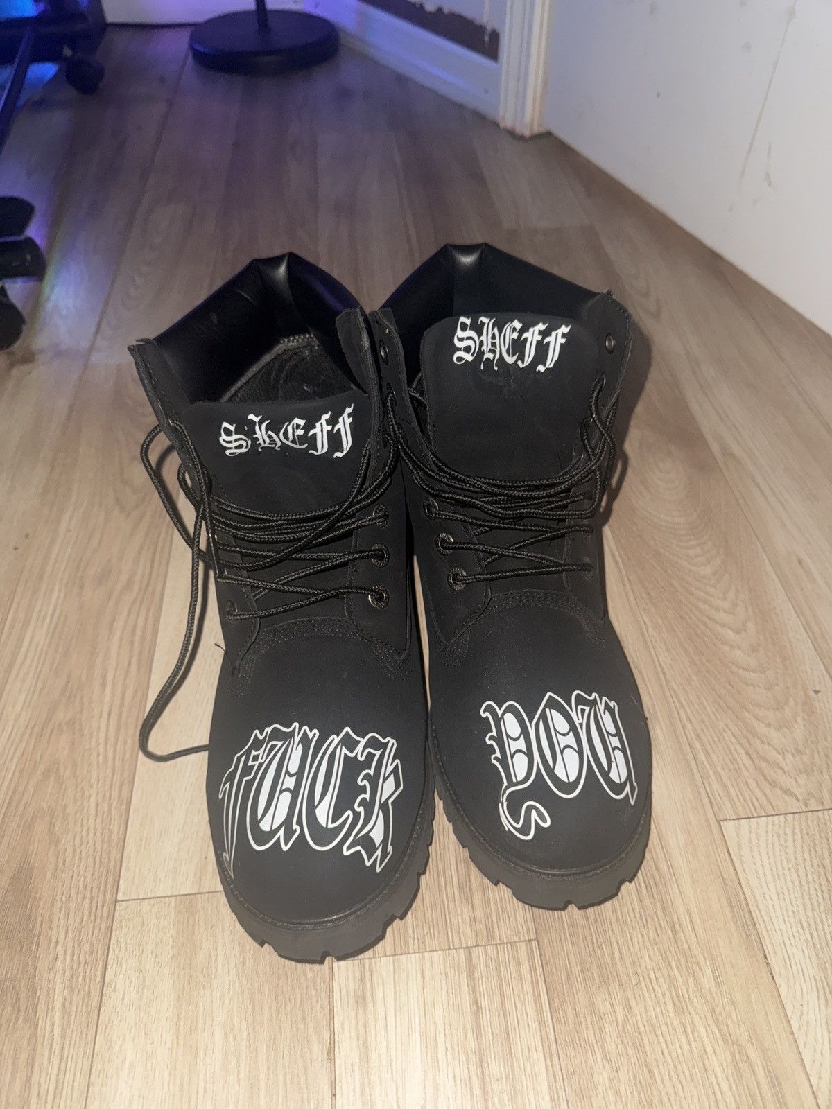 Other SHITBYSHEFF FUCK YOU BOOTS Size US 11 / EU 44 - 1 Thumbnail