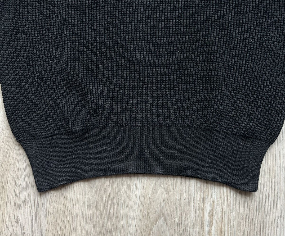 Allsaints Allsaints Trias Crew Black Knit Cotton Sweater Size US S / EU 44-46 / 1 - 3 Thumbnail