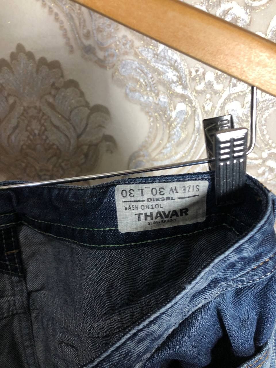 Diesel VINTAGE DIESEL INDUSTRY DENIM DIVISION JEANS CASUAL Y2K 90s Size US 30 / EU 46 - 5 Thumbnail
