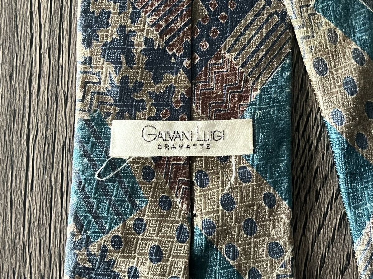 Designer Galvani Luigi Neck Tie Size ONE SIZE - 7 Thumbnail