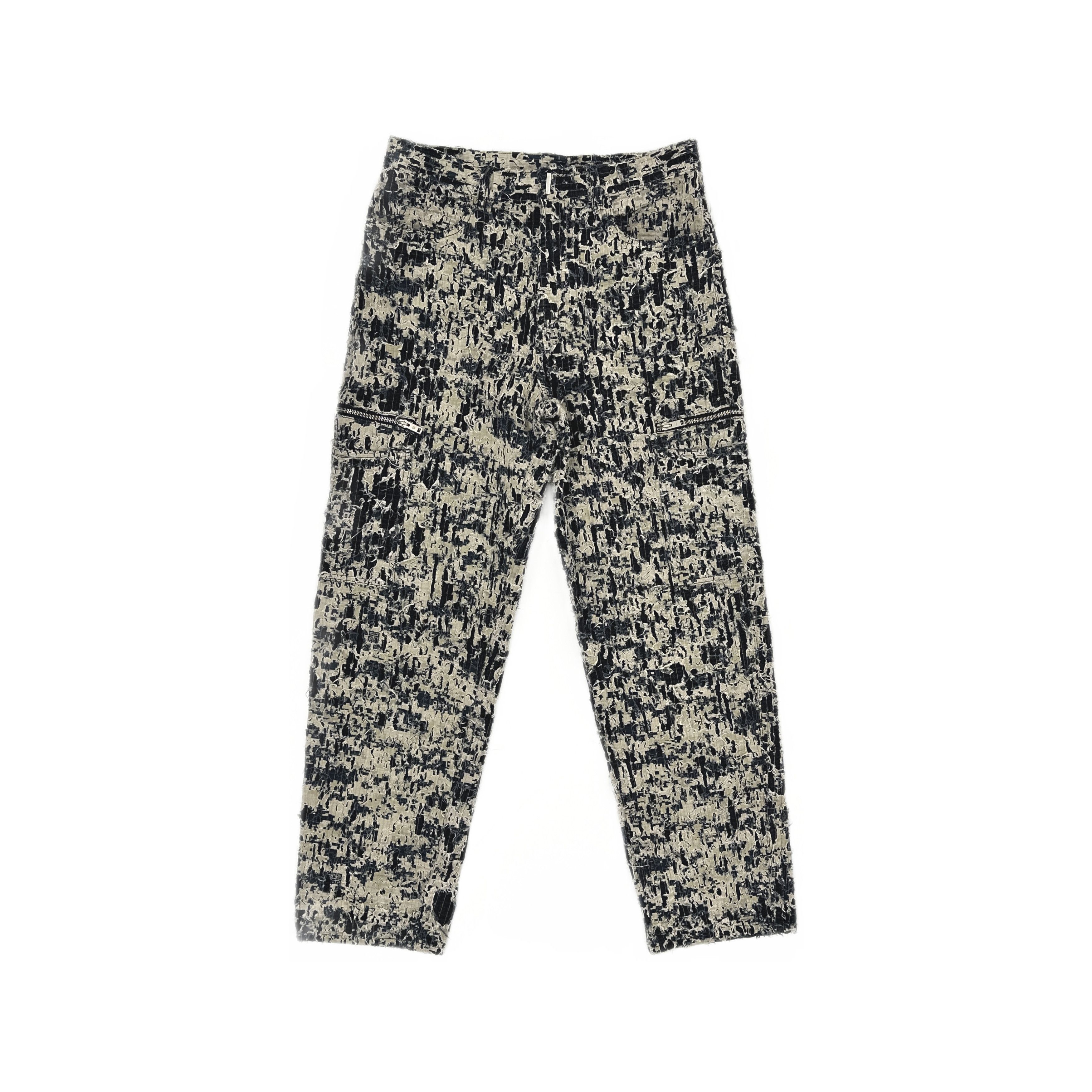 Givenchy Givenchy Distressed Pattern Denim Jeans 32 Size US 32 / EU 48 - 1 Thumbnail