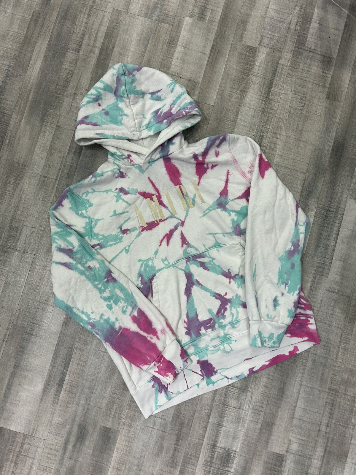 Amiri Amiri Tie Dye Core Logo Hoodie Size US XL / EU 56 / 4 - 1 Thumbnail