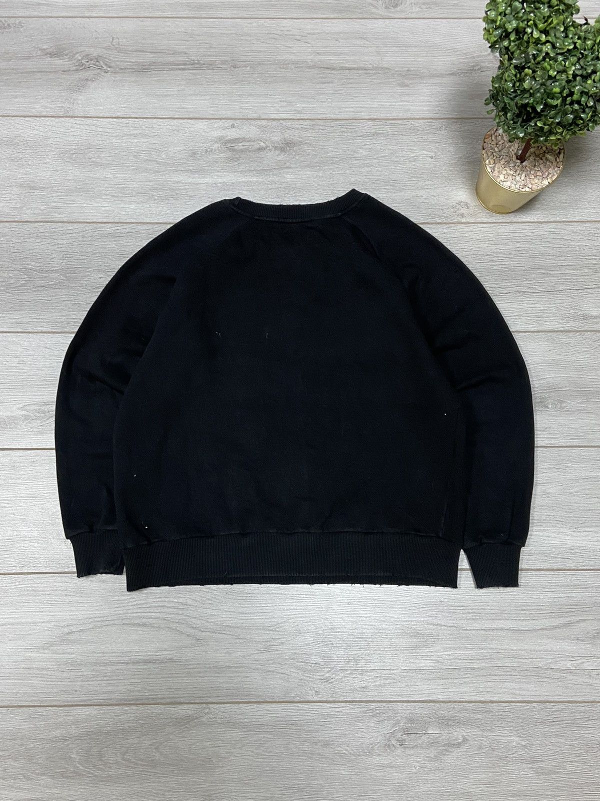 Balmain Pierre Balmain Big Logo Black Sweatshirt Size US L / EU 52-54 / 3 - 10 Thumbnail