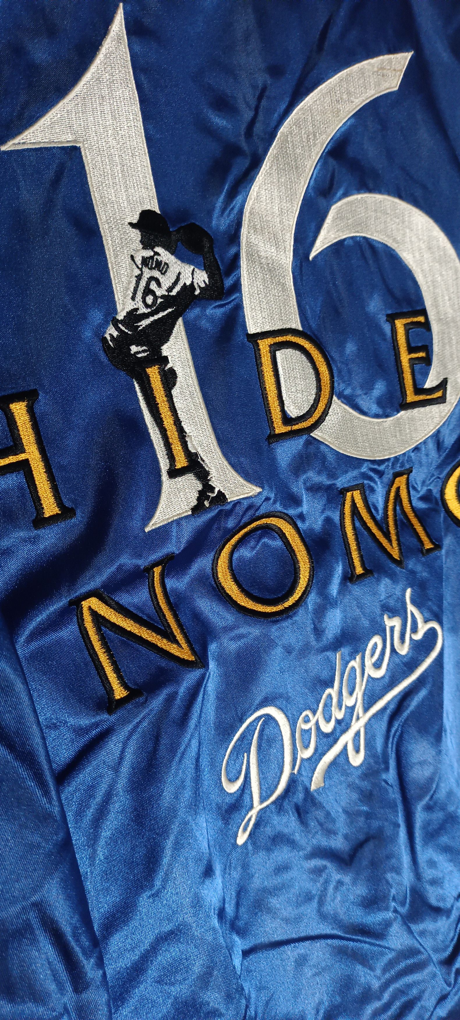 MLB × Vintage Vintage MLB Los Angeles Dodgers Hideo Nomo Varsity Jacket Size US XL / EU 56 / 4 - 13 Thumbnail