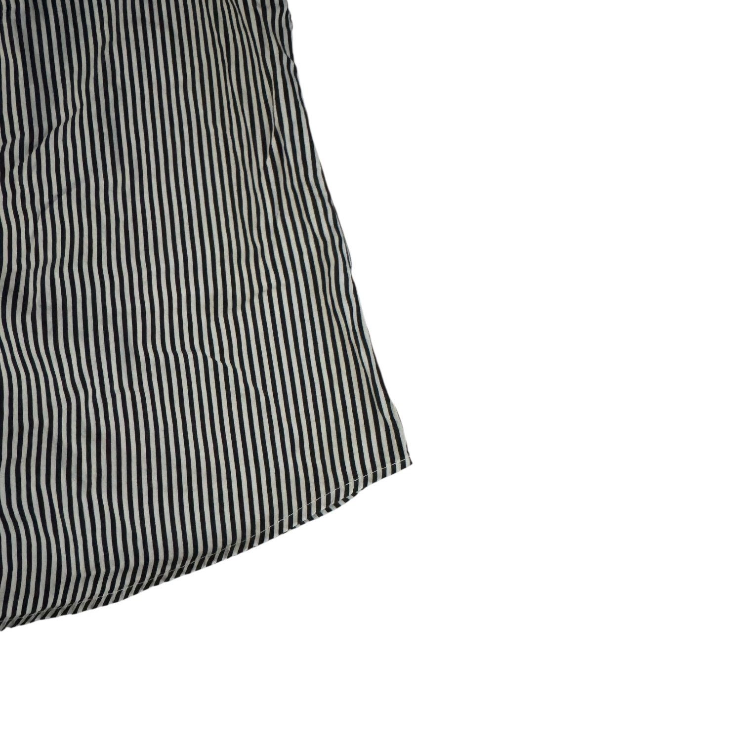 Gap GAP Blue & White Striped Open Shoulder Shirt XS Top Size XS / US 0-2 / IT 36-38 - 5 Thumbnail