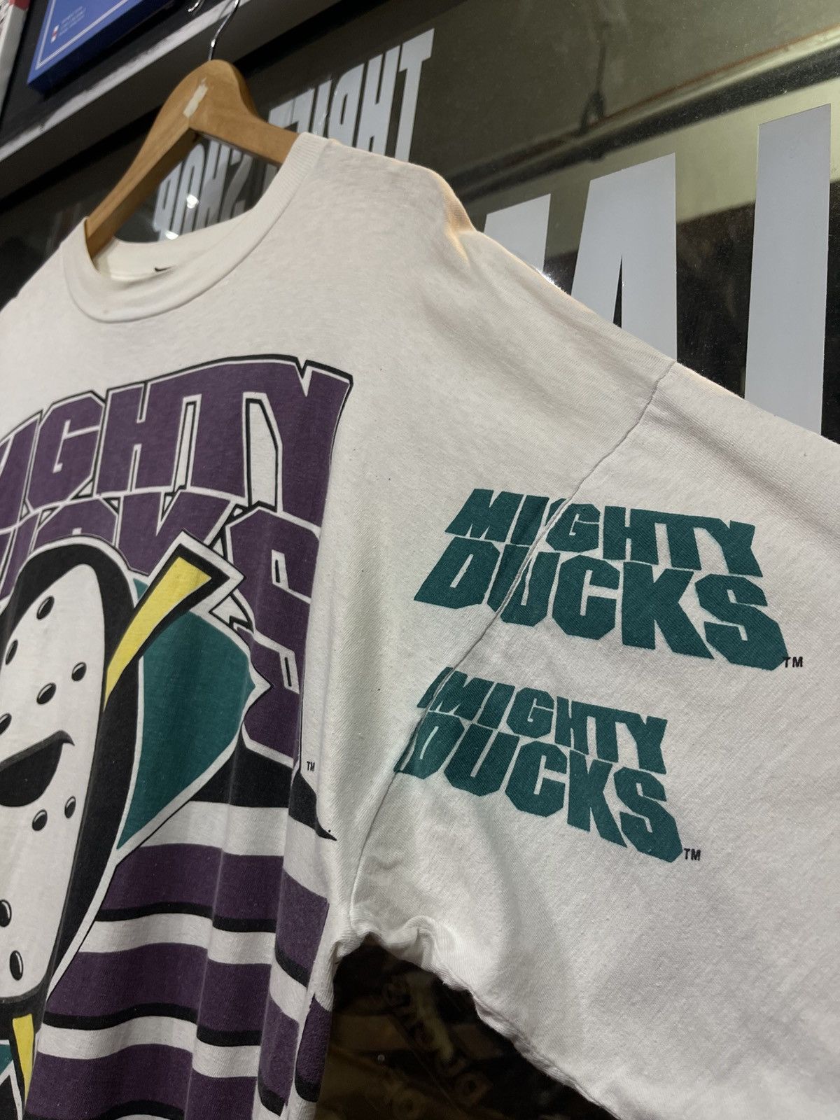 Other Vintage 90’s Anaheim Mighty Duck AOP magic johnson Size US XXL / EU 58 / 5 - 3 Thumbnail