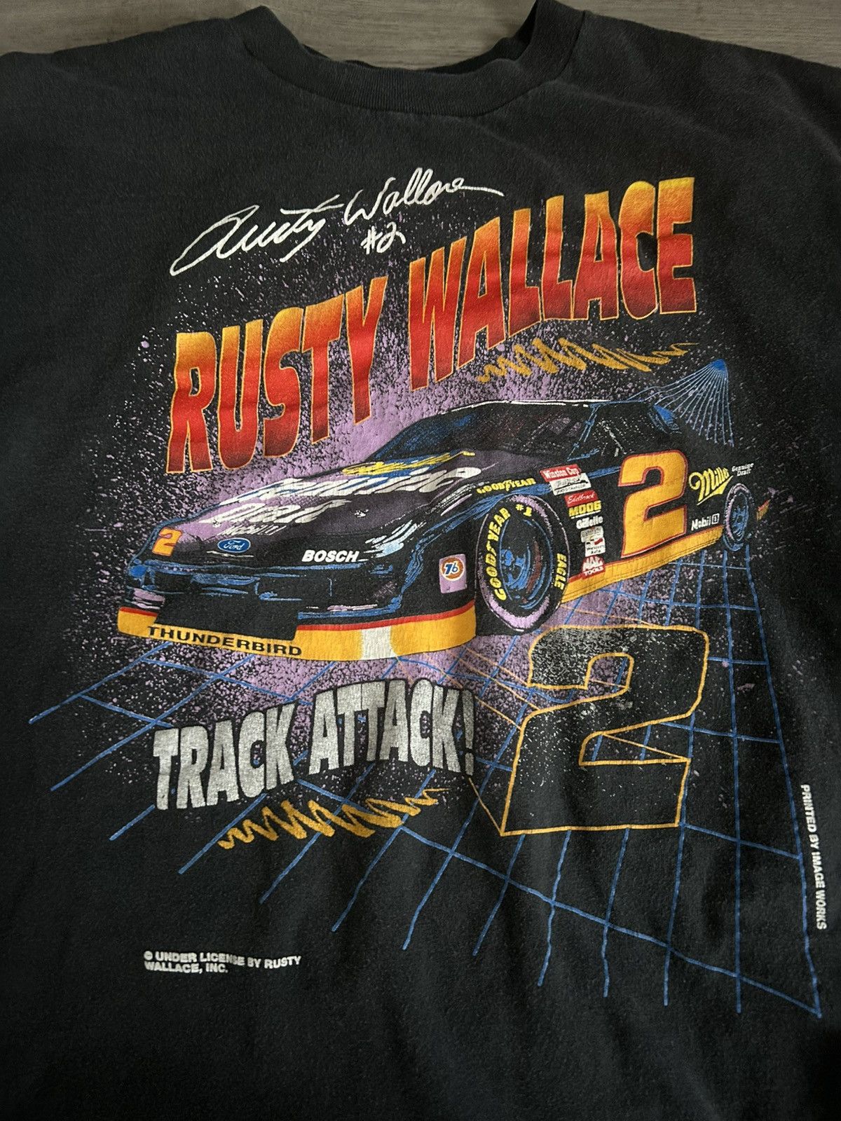 Vintage VINTAGE X NASCAR Size US XL / EU 56 / 4 - 3 Thumbnail