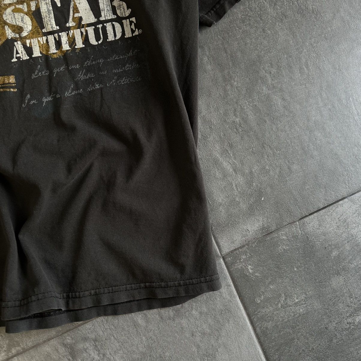Vintage Vintage Japanese Style Lone Star Attitude T-shirts Rock Y2K Size M / US 6-8 / IT 42-44 - 4 Thumbnail