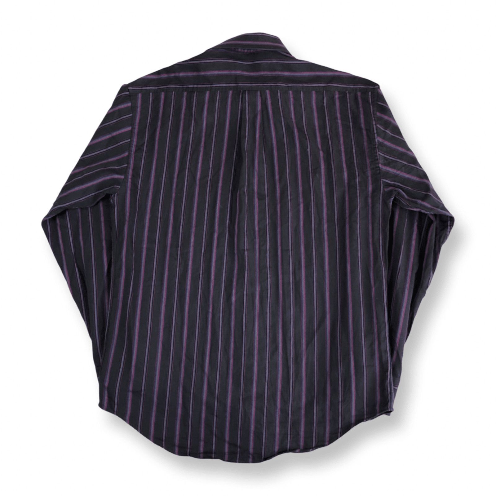 Vintage × Yves Saint Laurent YSL Shirt Striped Logo Size US M / EU 48-50 / 2 - 6 Thumbnail
