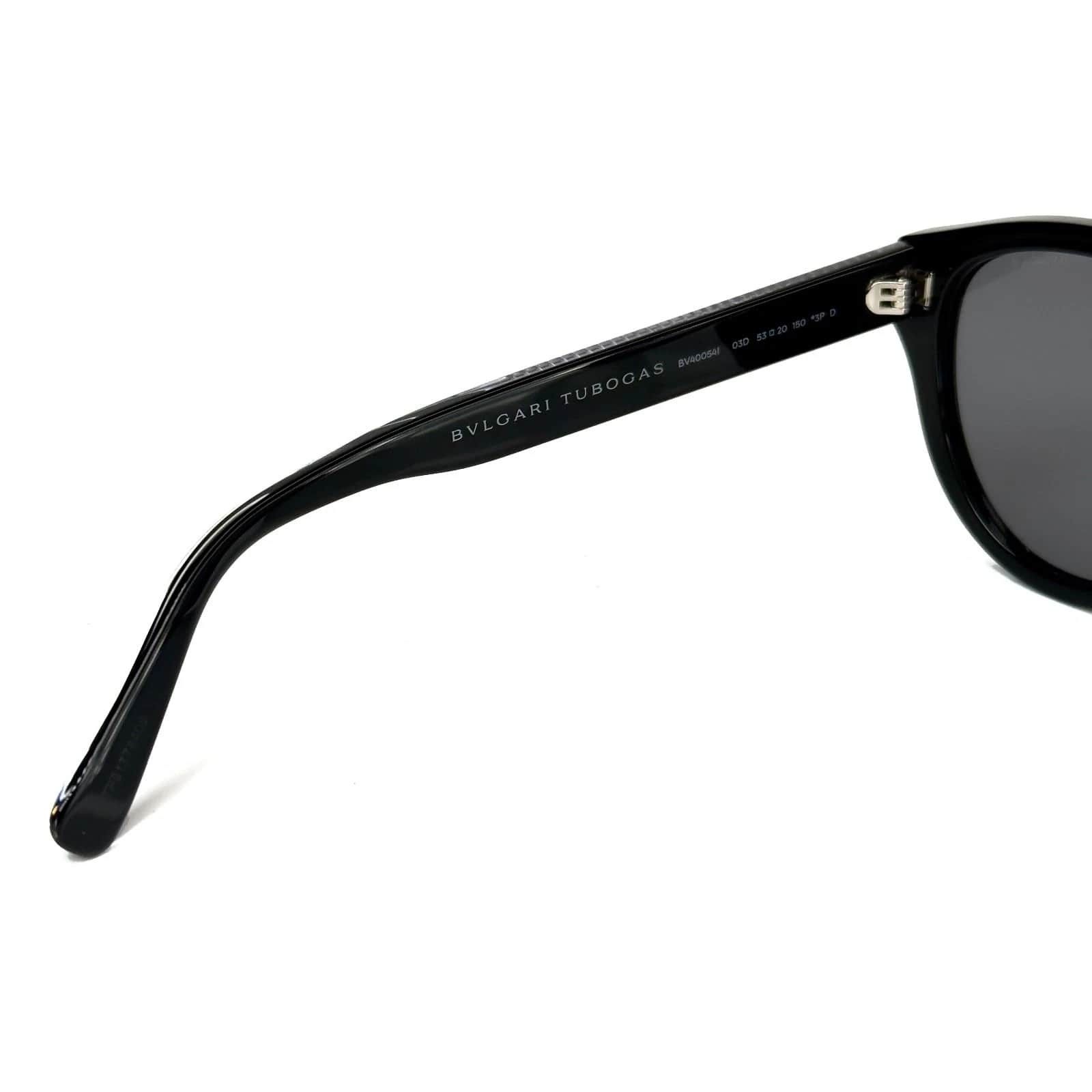 Bvlgari BVLGARI BV40054I TUBOGAS Men POLARIZED Sunglasses 40054 03D Size ONE SIZE - 6 Thumbnail
