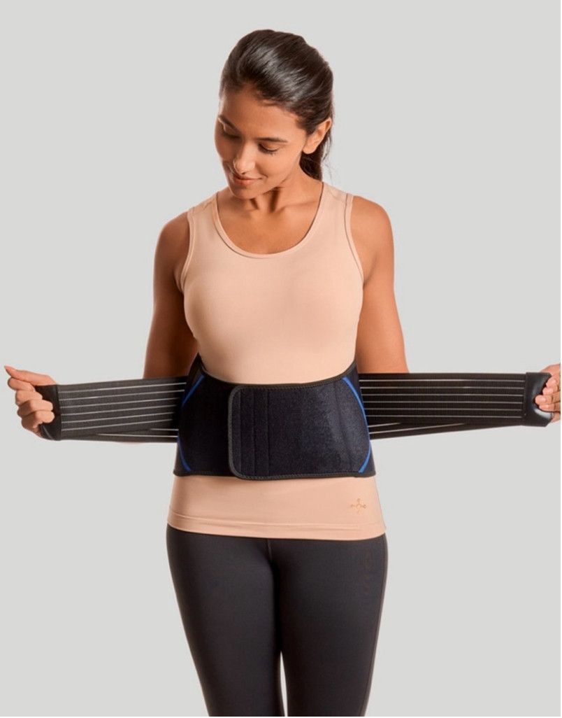 Other Unisex Tommie Copper Back Support Large Black & Blue Size ONE SIZE - 2 Thumbnail
