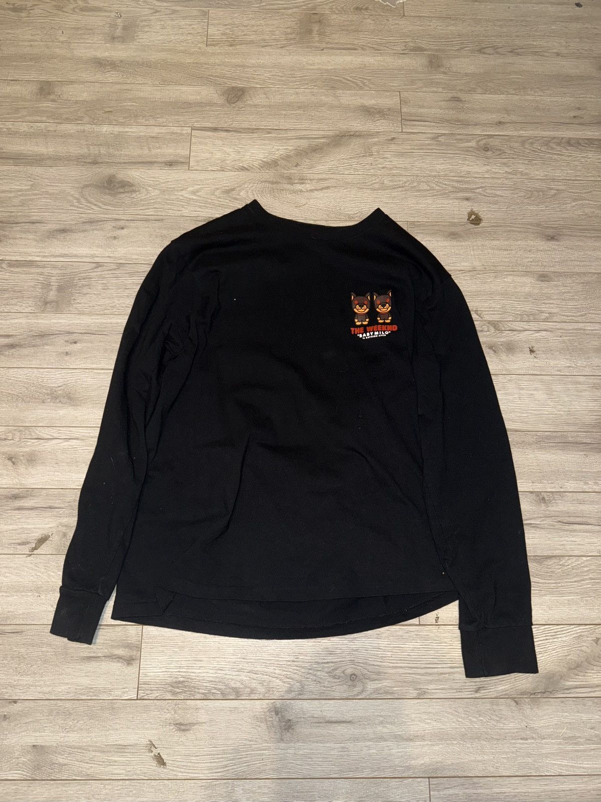 Bape bape x the weekend black longsleeve Size US L / EU 52-54 / 3 - 2 Thumbnail