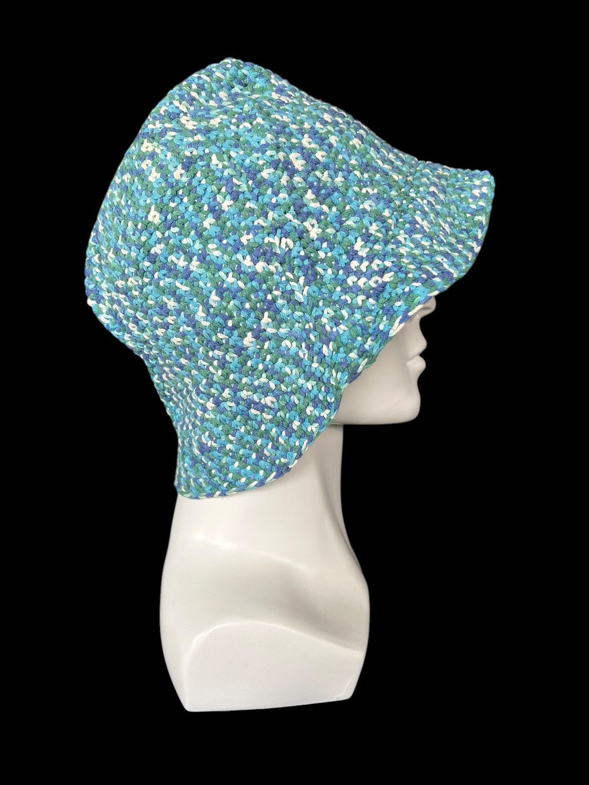 Japanese Brand × Kapital × Vintage Crochet Knitted Handmade Bucket Hats Size ONE SIZE - 2 Thumbnail
