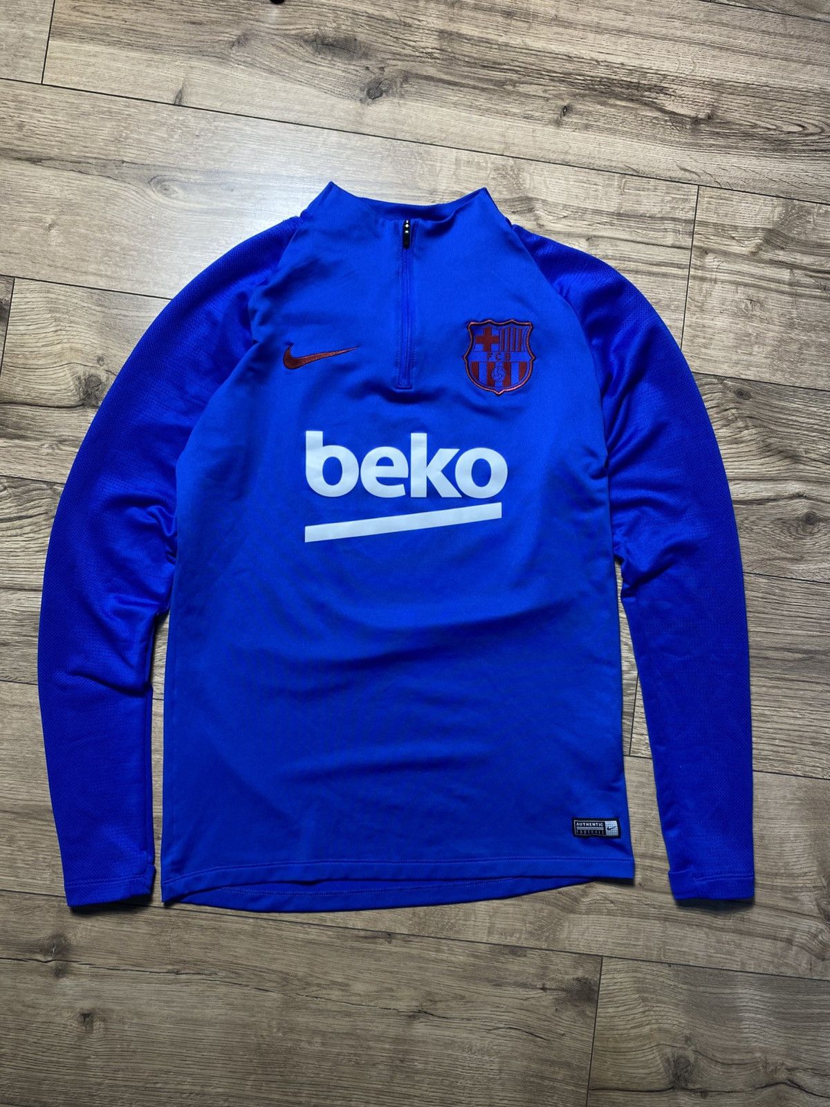 Nike Nike FC Barcelona Training Strike Drill Top 2019/20 Size S Size US S / EU 44-46 / 1 - 1 Thumbnail