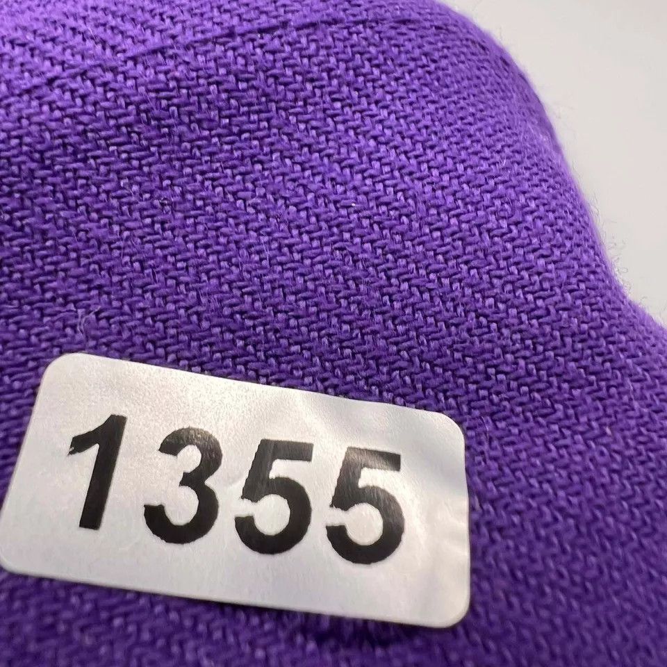 New Era Los Angeles LA Dodgers Hat Men 7 3/4 Purple Black MLB Fitted Size ONE SIZE - 8 Thumbnail