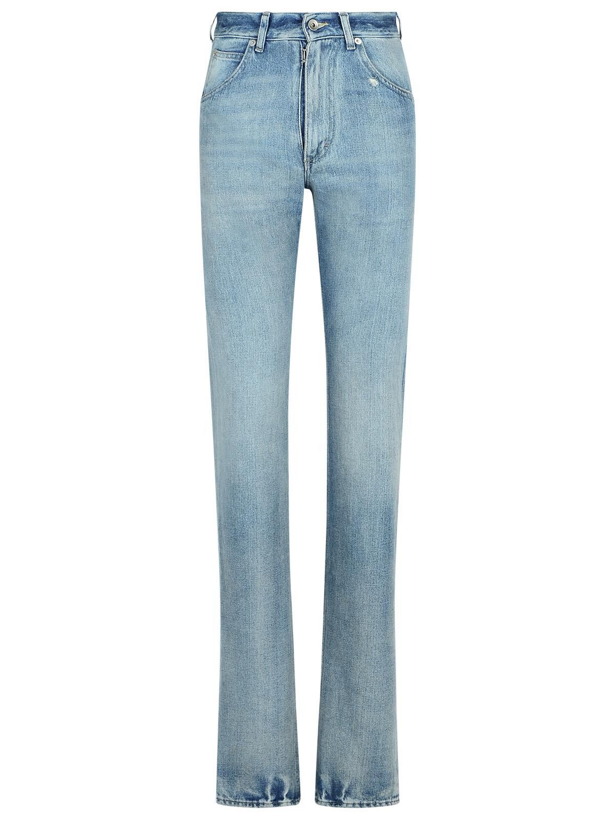 Maison Margiela MAISON MARGIELA 'Straight' Light Blue Denim Jeans Size 25" / US 0 / IT 36 - 1 Thumbnail
