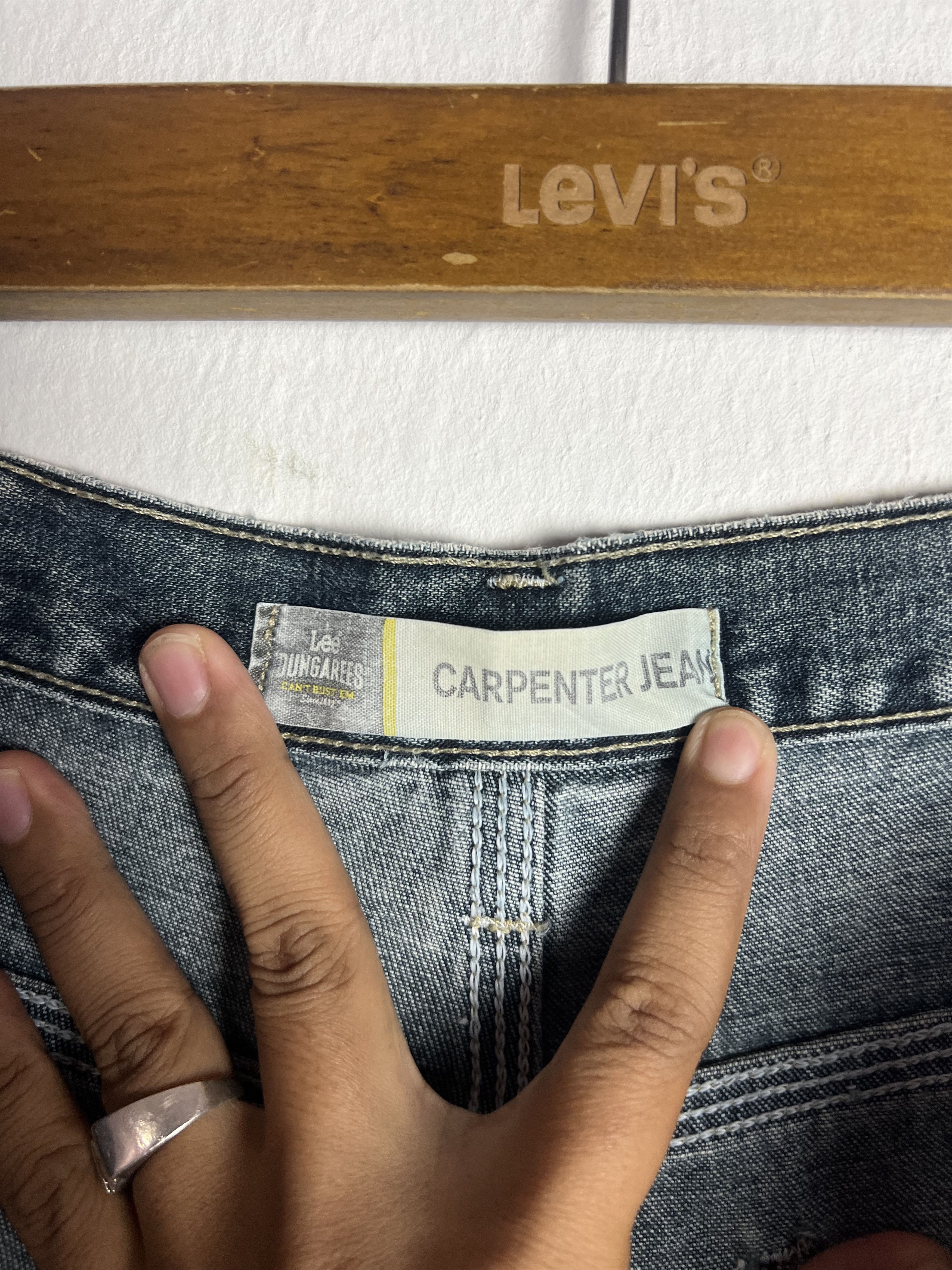 Lee Vintage Lee Dungarees Carpenter Jeans Size US 38 / EU 54 - 18 Thumbnail