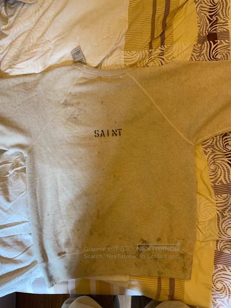 Saint Michael Saint Michael Printed crew neck sweatshirt Size US M / EU 48-50 / 2 - 2 Thumbnail