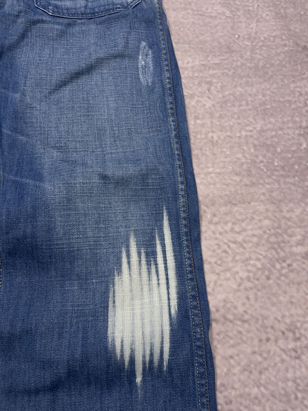 Japanese Brand Vintage Y2K LGB IfSixWasNine Style Diesel Denim Jeans Size US 33 - 6 Thumbnail