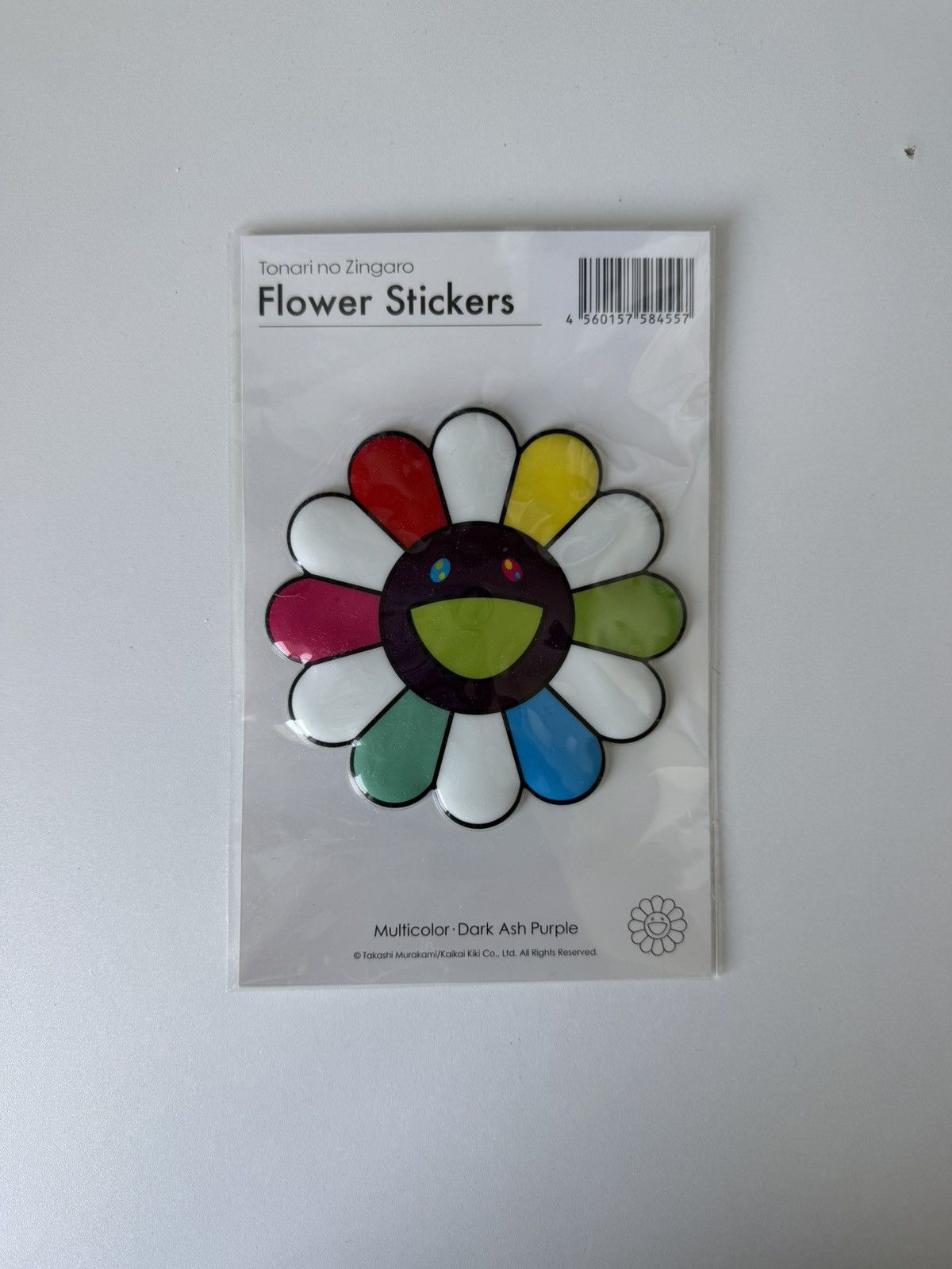 Takashi Murakami Takashi Murakami - Bubblingly Sticker Rainbow White Flower Size ONE SIZE - 1 Preview
