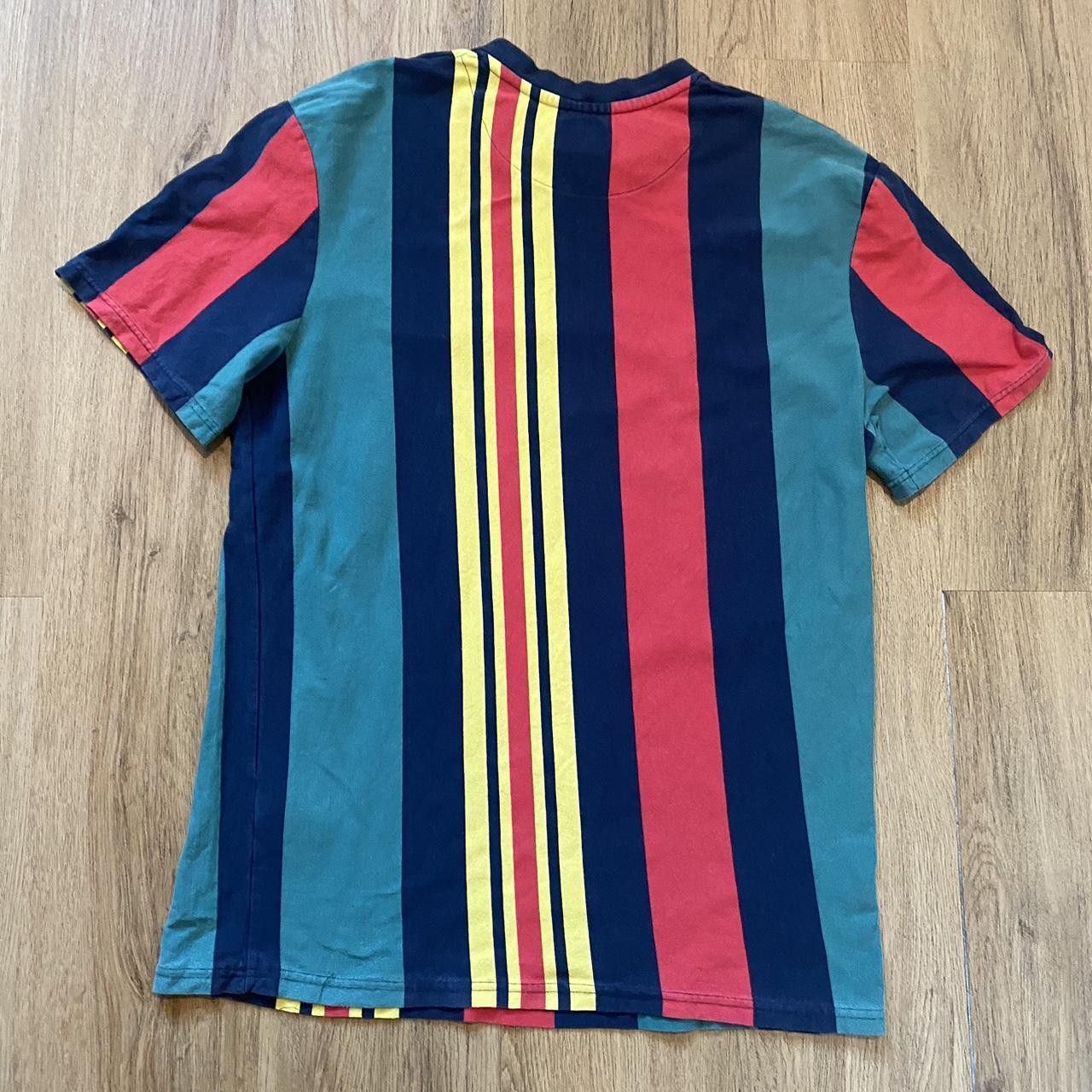 Karl Kani Karl Kani Vintage y2k Boxy Multicolour Stripes Size US L / EU 52-54 / 3 - 3 Thumbnail