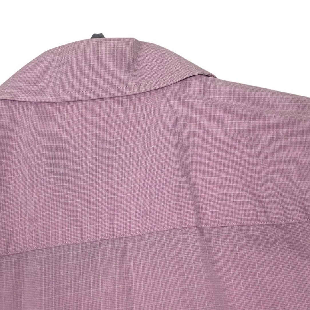 Other JB Workshop Mens Pink Grid Check Long Sleeve Button Down Size US L / EU 52-54 / 3 - 5 Thumbnail