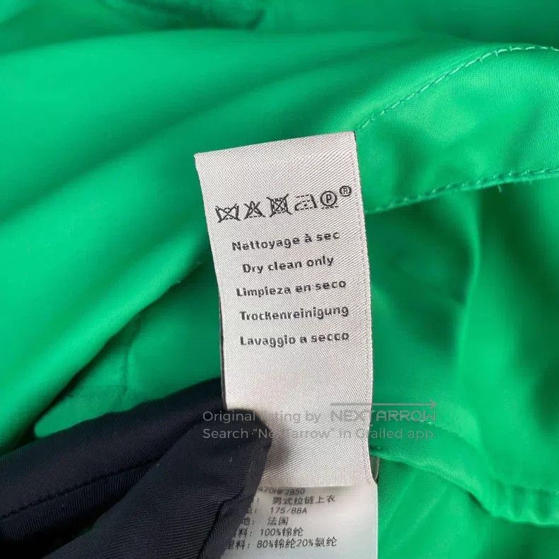 Hermes Hermes Polyester Windbreaker Jacket Green Size US M / EU 48-50 / 2 - 5 Thumbnail