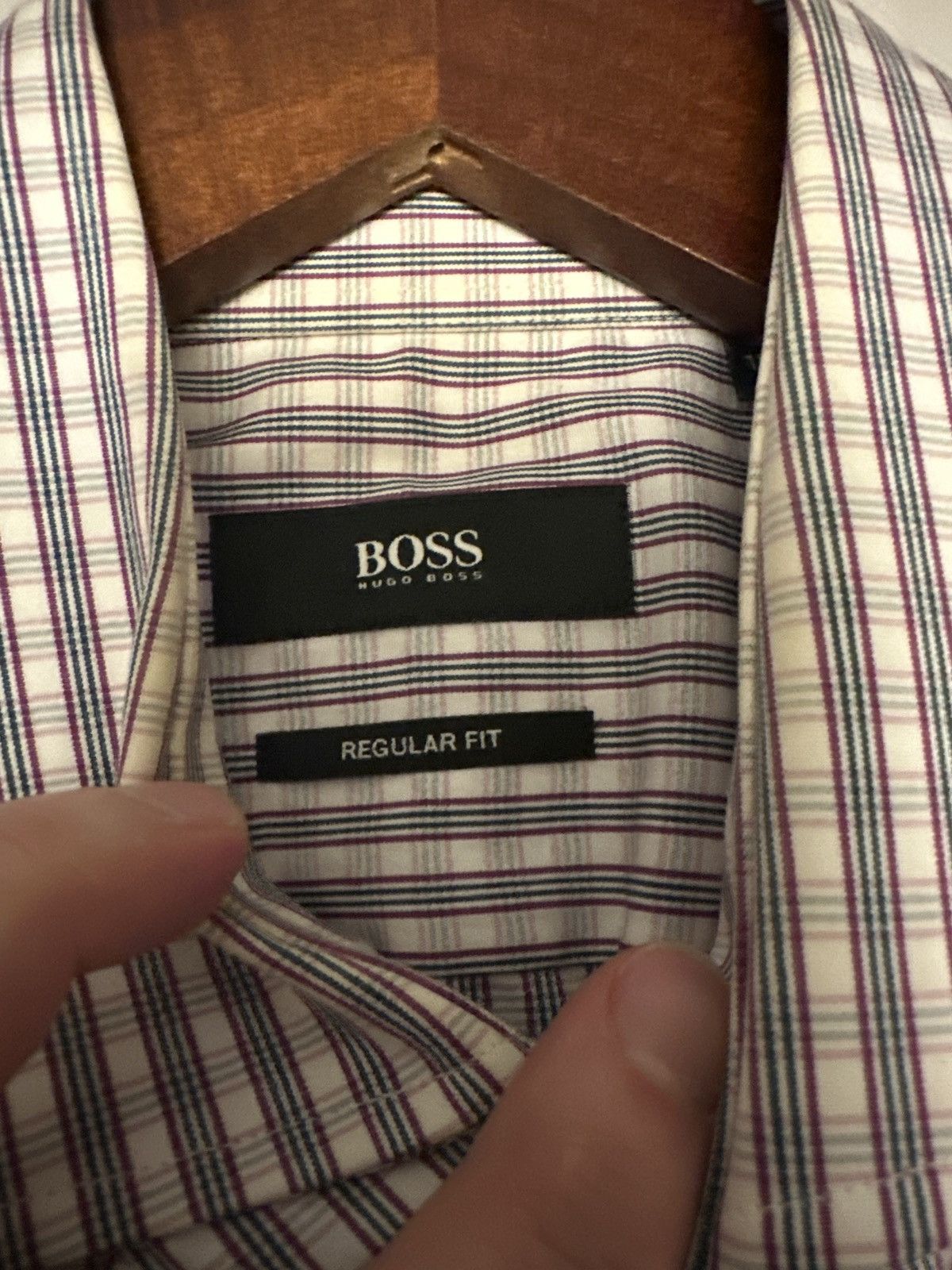 Hugo Boss Hugo Boss 39 15 1/2 Size US M / EU 48-50 / 2 - 2 Thumbnail