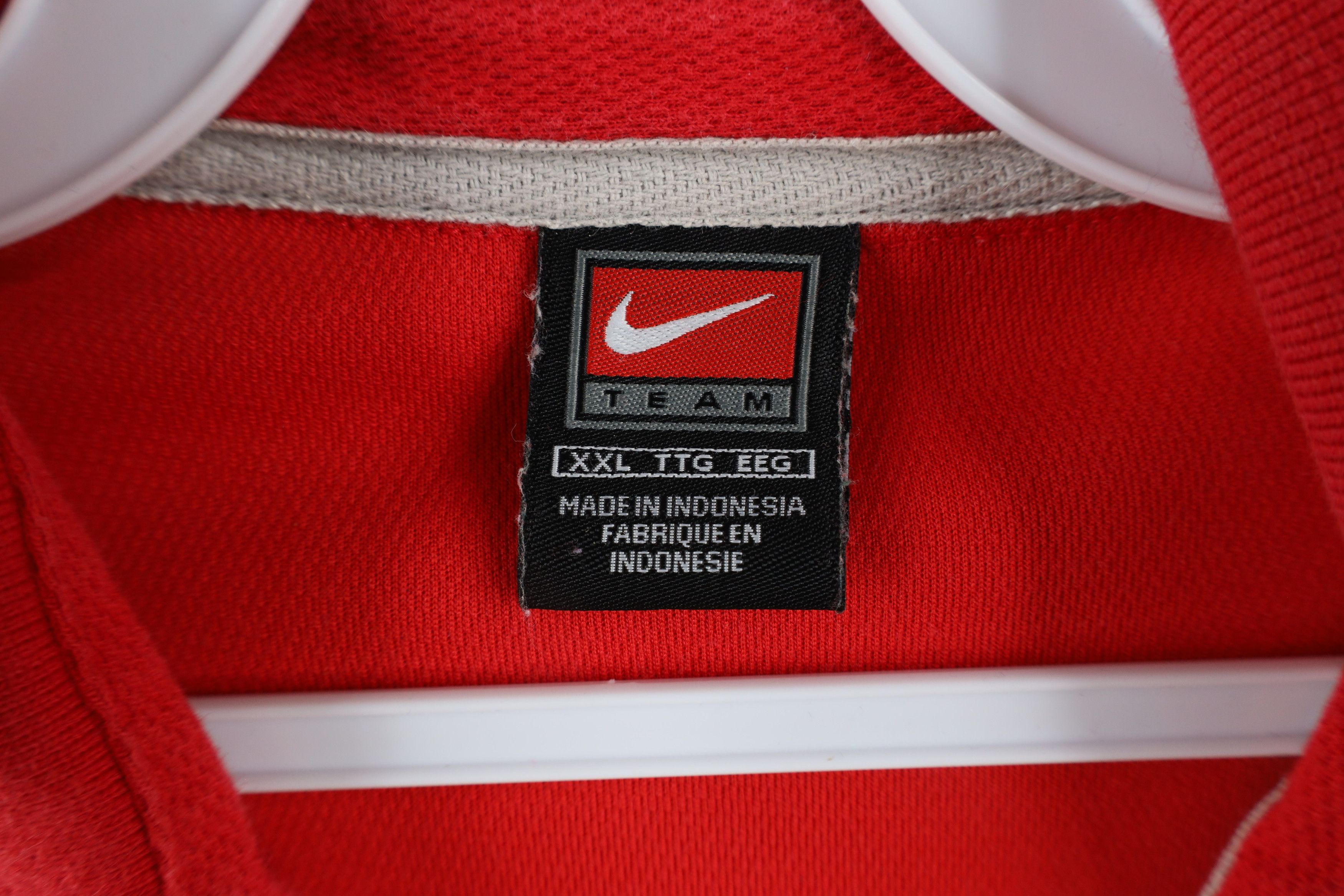 Nike × Vintage Vintage Nike Mens Swoosh Ohio State University Golf Polo Size US XXL / EU 58 / 5 - 6 Thumbnail
