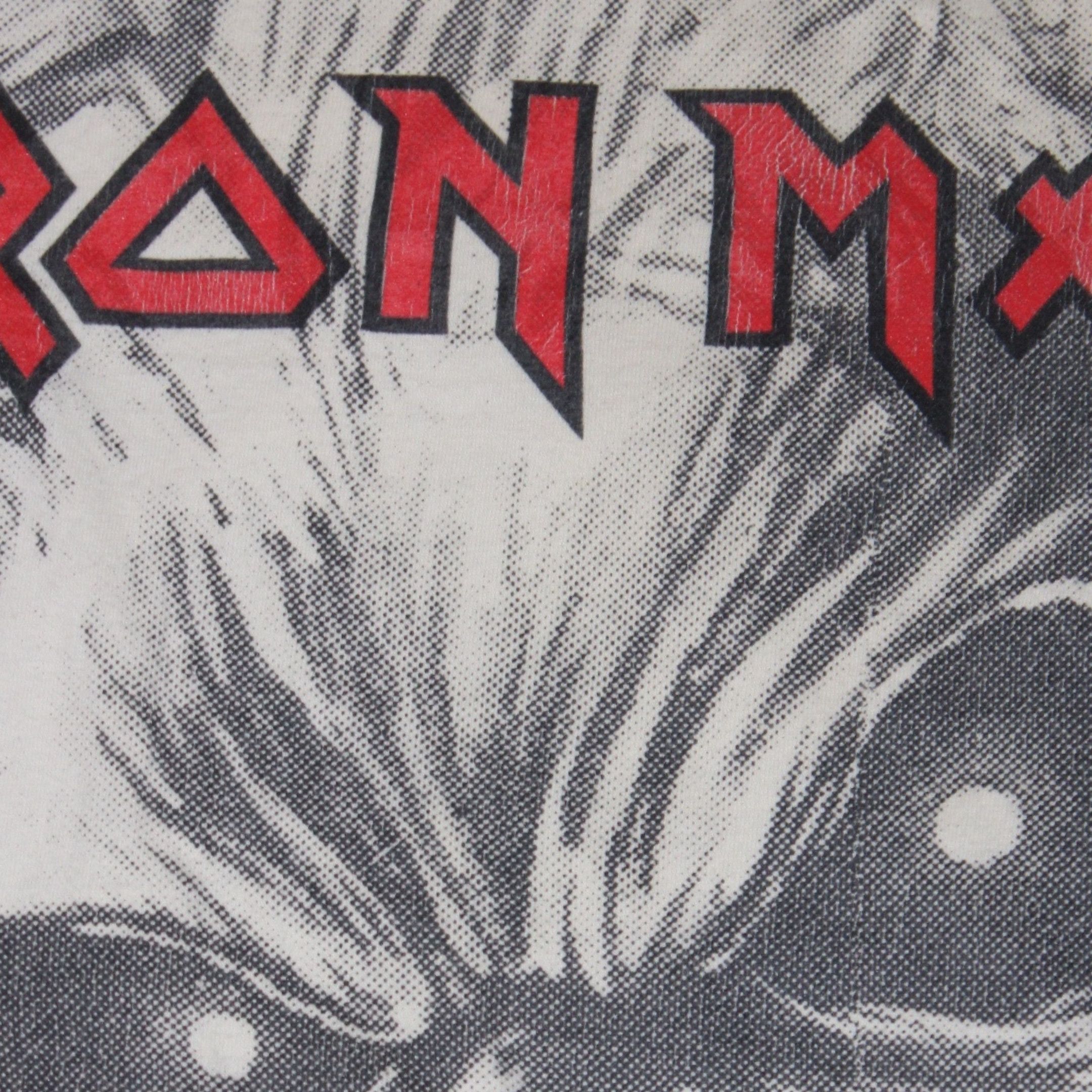 Vintage 1990S IRON MAIDEN KILLER “EDDIE THE HEAD” ALL-OVER PRINT TEE Size US XL / EU 56 / 4 - 6 Thumbnail