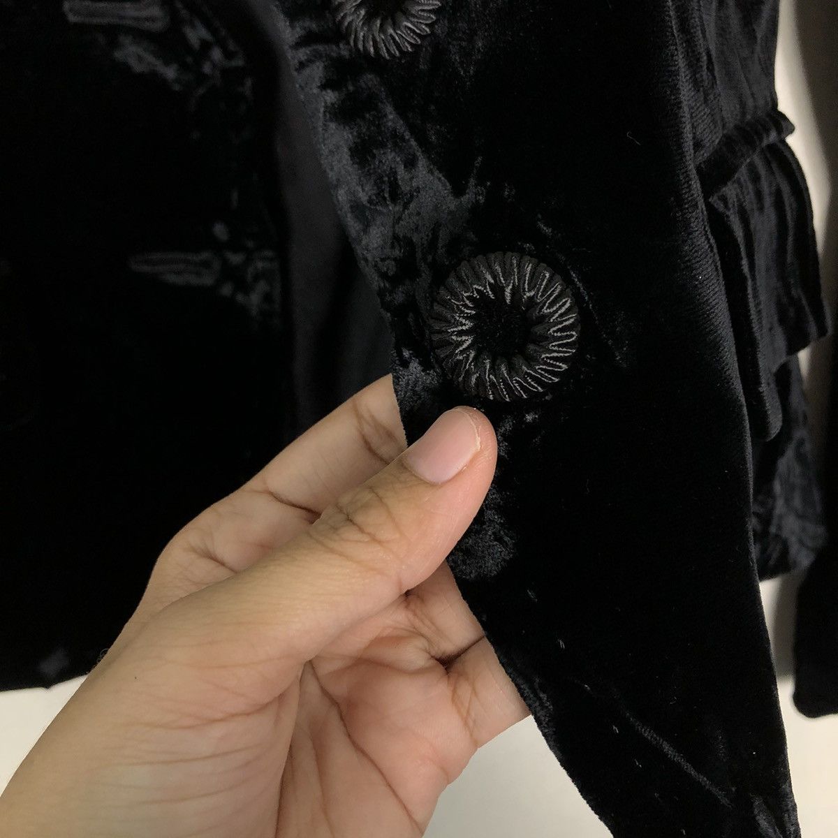 Balmain 🔥Rich Black - Suits Velvet Coats Jacket Balmain Paris Size M / US 6-8 / IT 42-44 - 14 Thumbnail