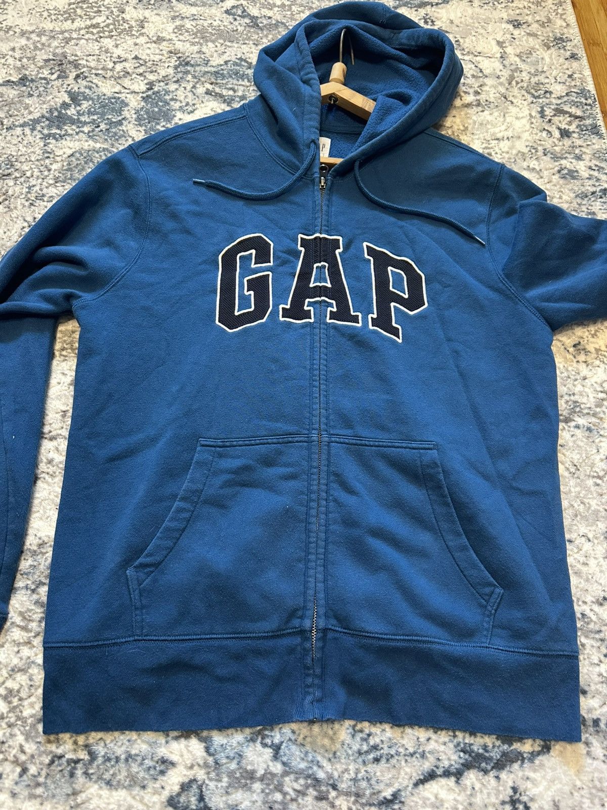 Gap HOODIE GAP Y2K VINTAGE STREETWEAR BIG LOGO,SIZEL Size US L / EU 52-54 / 3 - 4 Thumbnail