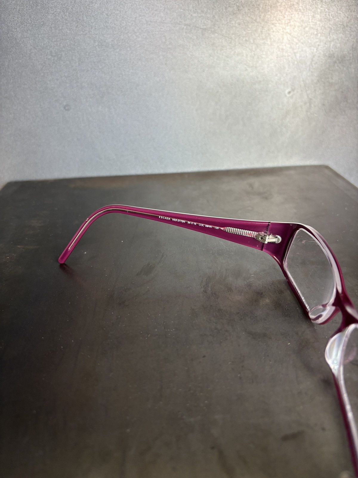 Escada × Vintage Vintage Esacada Glasses 2000s Eyeglasses Frames Strass Y2K Size ONE SIZE - 9 Thumbnail
