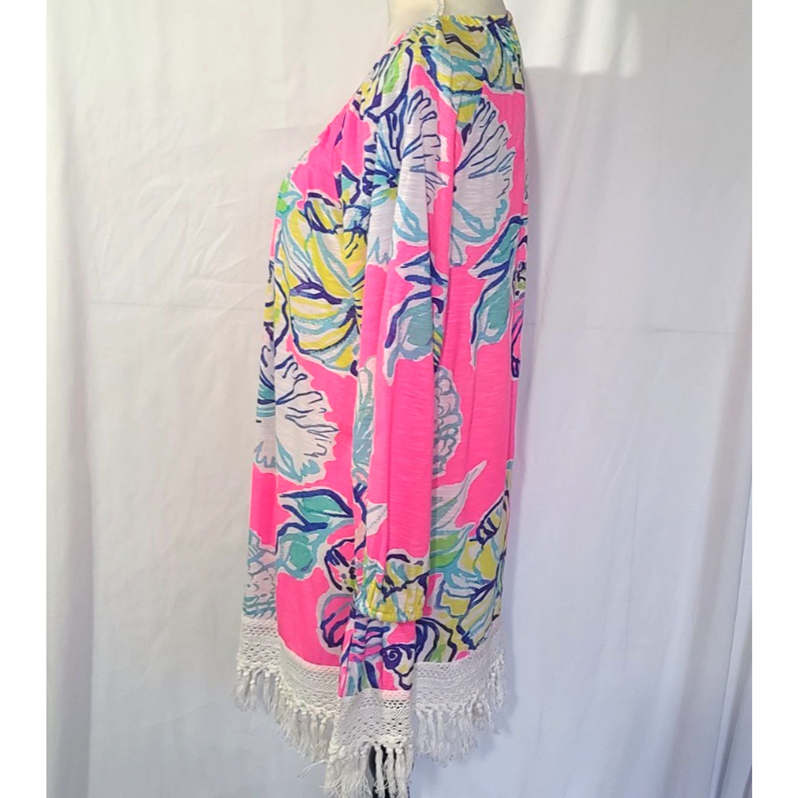 Lilly Pulitzer New Lilly Pulitzer Swept By The Tide Alia Tunic Top Large Size L / US 10 / IT 46 - 4 Thumbnail