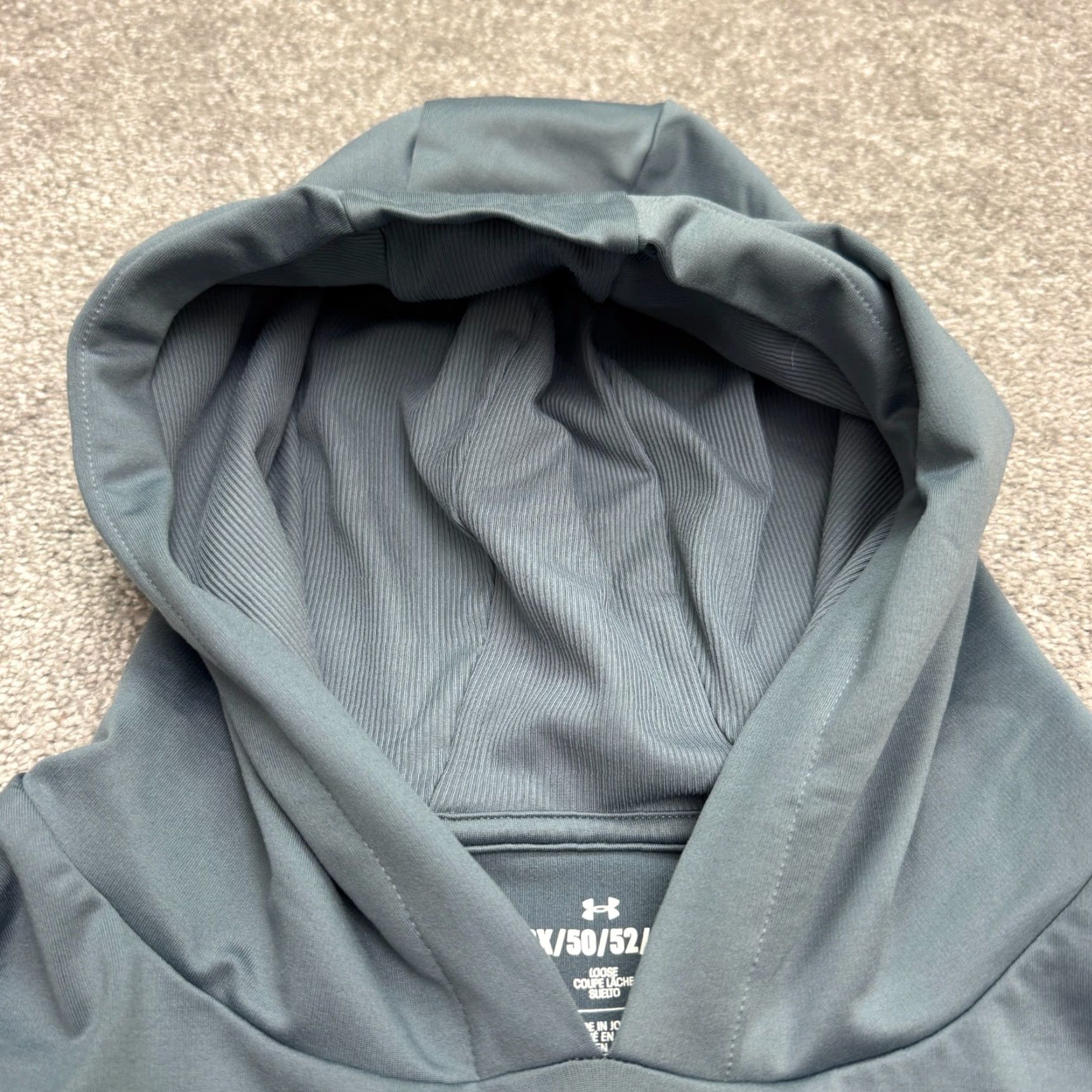 Under Armour Under Armour Hoodie Women's 2X Plus Blue Pullover Sweatshirt Lightweight Breathable Logo Casual Sleeve Long Sleeve Size XXL / US 16-18 / IT 52-54 - 3 Thumbnail