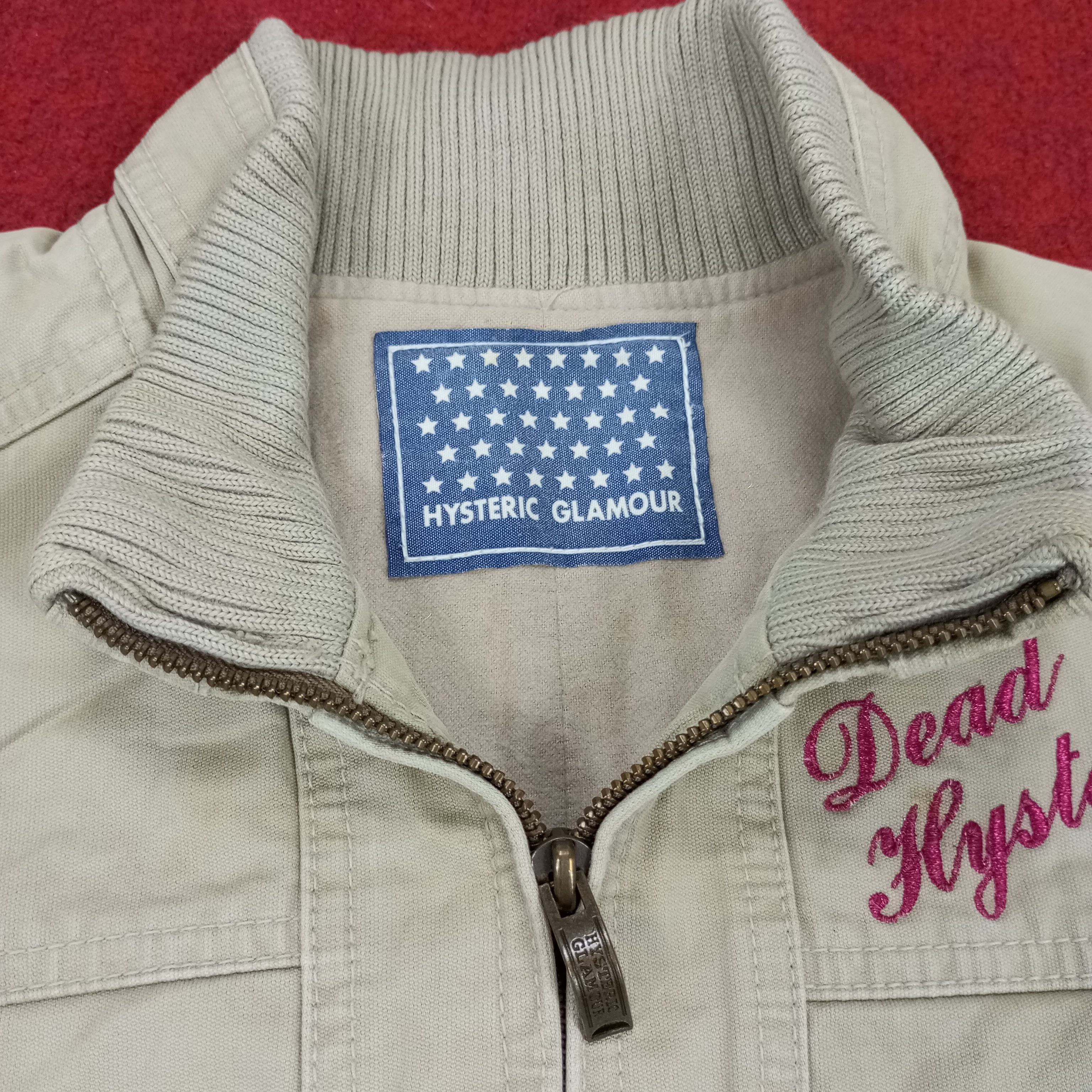 Hysteric Glamour × Japanese Brand × Vintage Hysteric Glamour Winter Style Custom Art Trench Jacket Size XS / US 0-2 / IT 36-38 - 8 Thumbnail