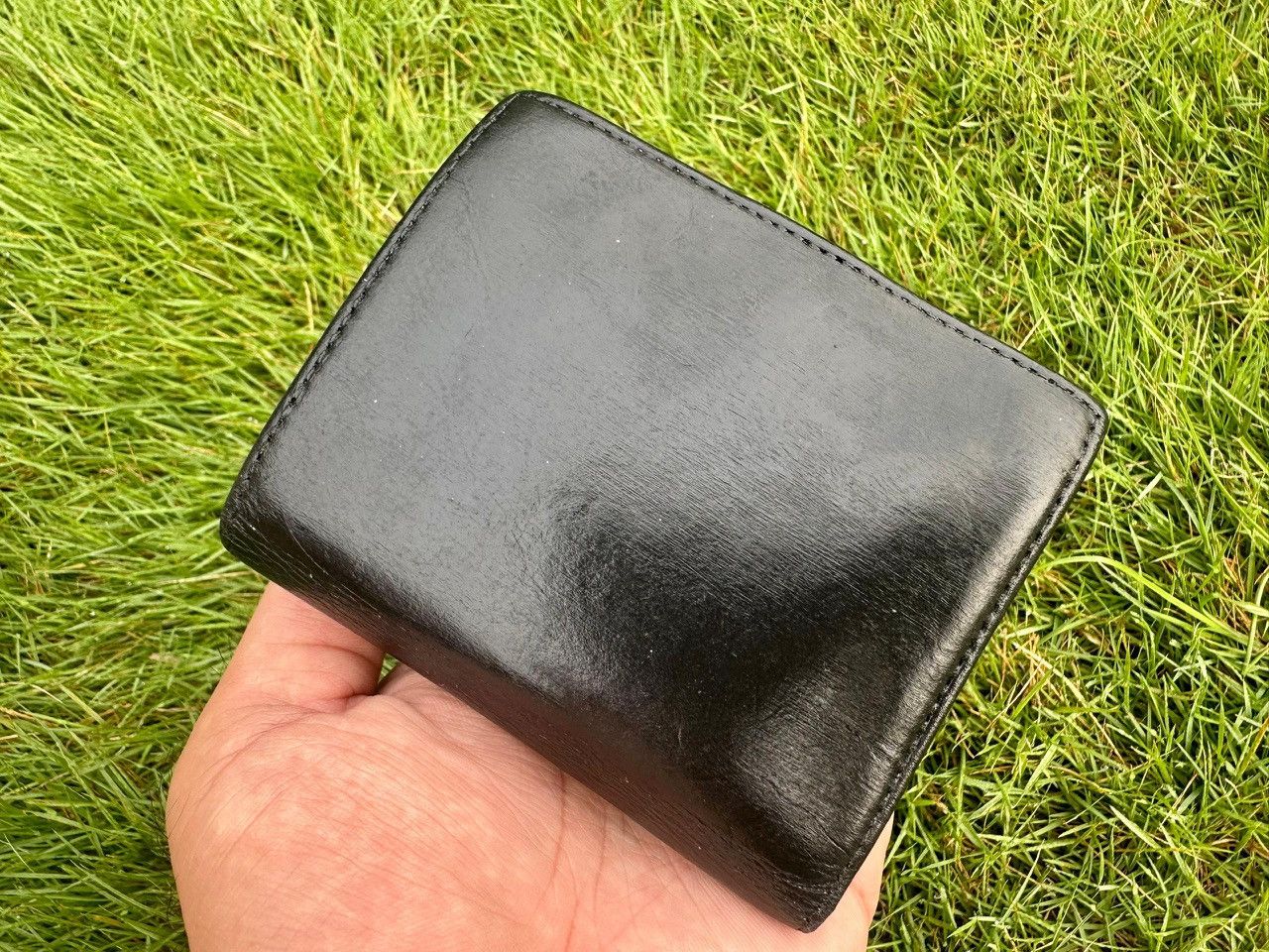 Dior Authentic Christian Dior Saddle Leather Compact Wallet Size ONE SIZE - 2 Thumbnail