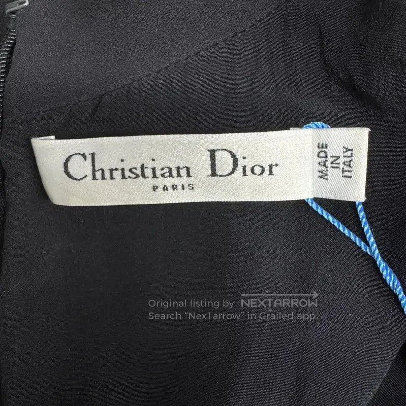 Dior Dior Black Cotton T. Size XXS / US 00 / IT 34 - 3 Thumbnail