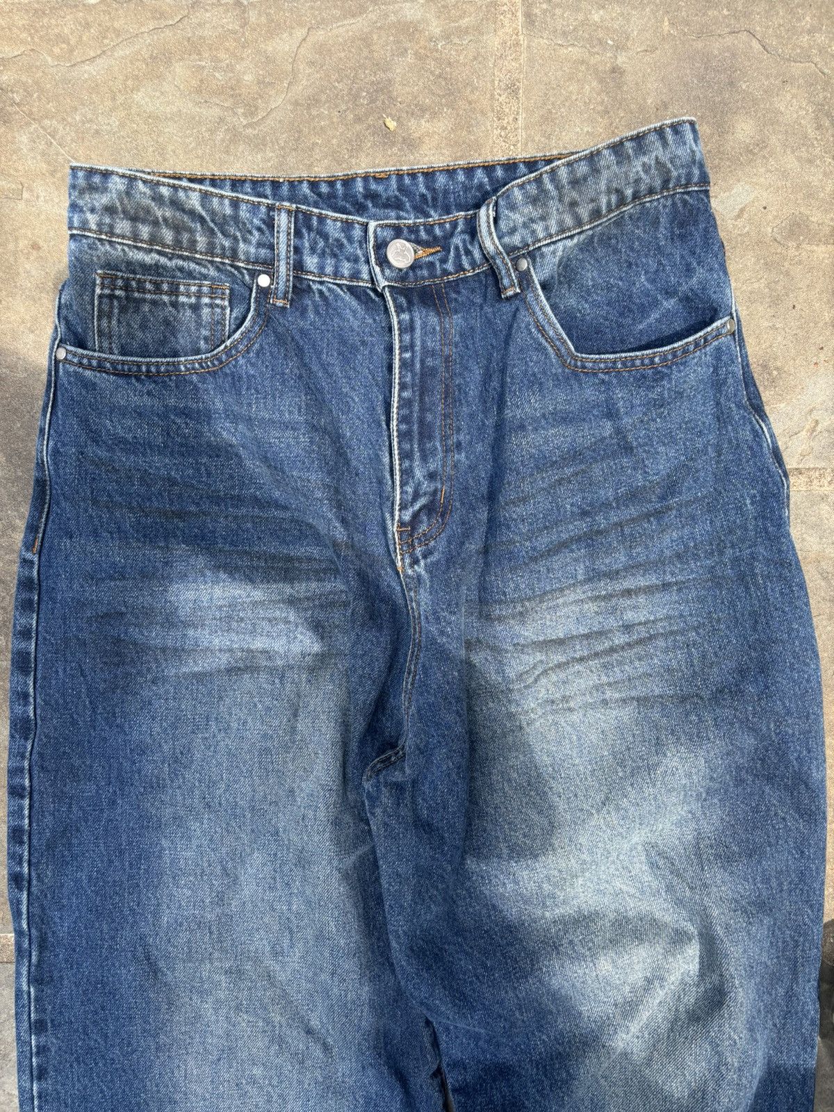 パンツ BASKETCASE LAX BAGGY DENIM BLUE BLACK Basketcase - Lax Baggy Denim | HBX - Globally Curated