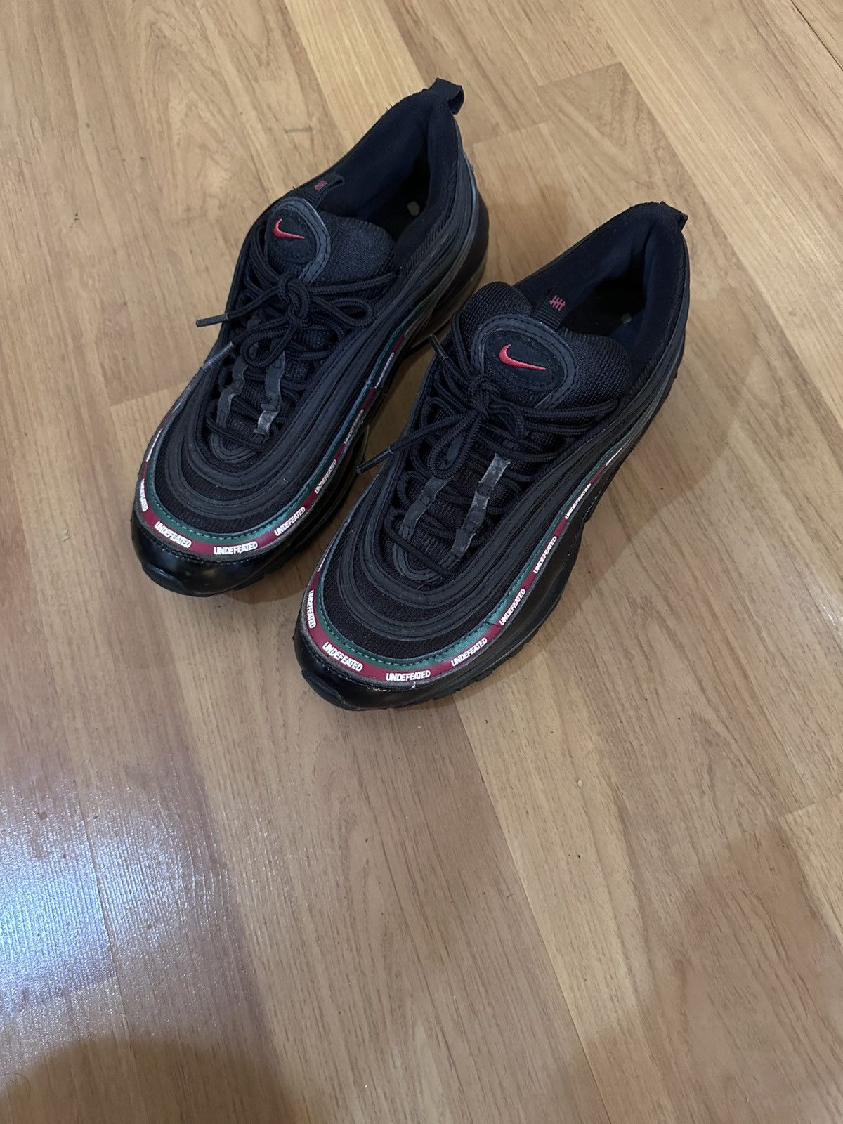 Nike × Undefeated Nike Air Max 97 x Undefeated OG Black Red Green Size US 9 / EU 42 - 9 Thumbnail