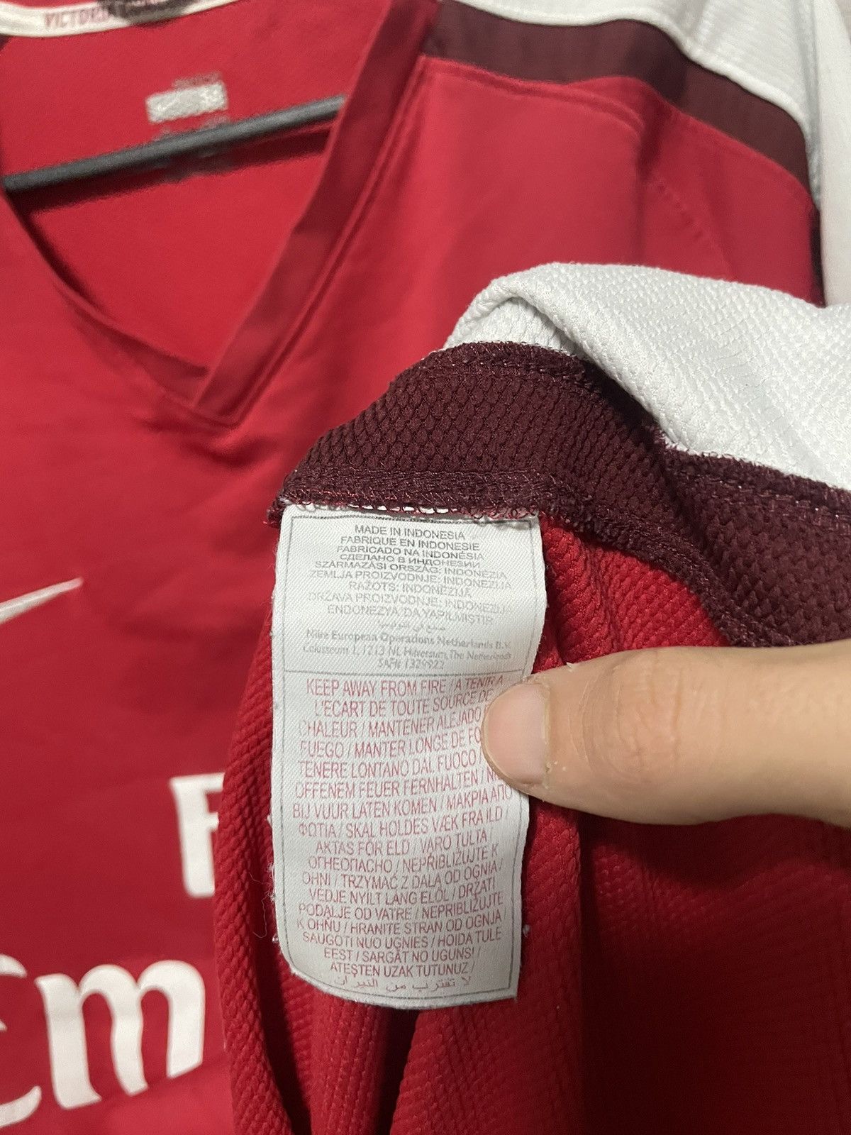 Nike Vintage Nike Arsenal London 08/09 Home Jersey Soccer Shirt M Size US M / EU 48-50 / 2 - 11 Thumbnail