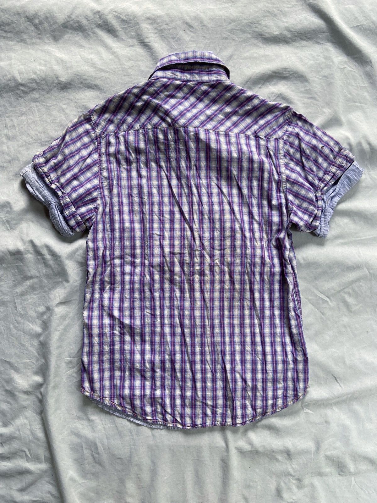 Beauty Beast SCOTCH & SODA DOUBLE LAYER BUTTON UP SHIRT Size US M / EU 48-50 / 2 - 18 Thumbnail