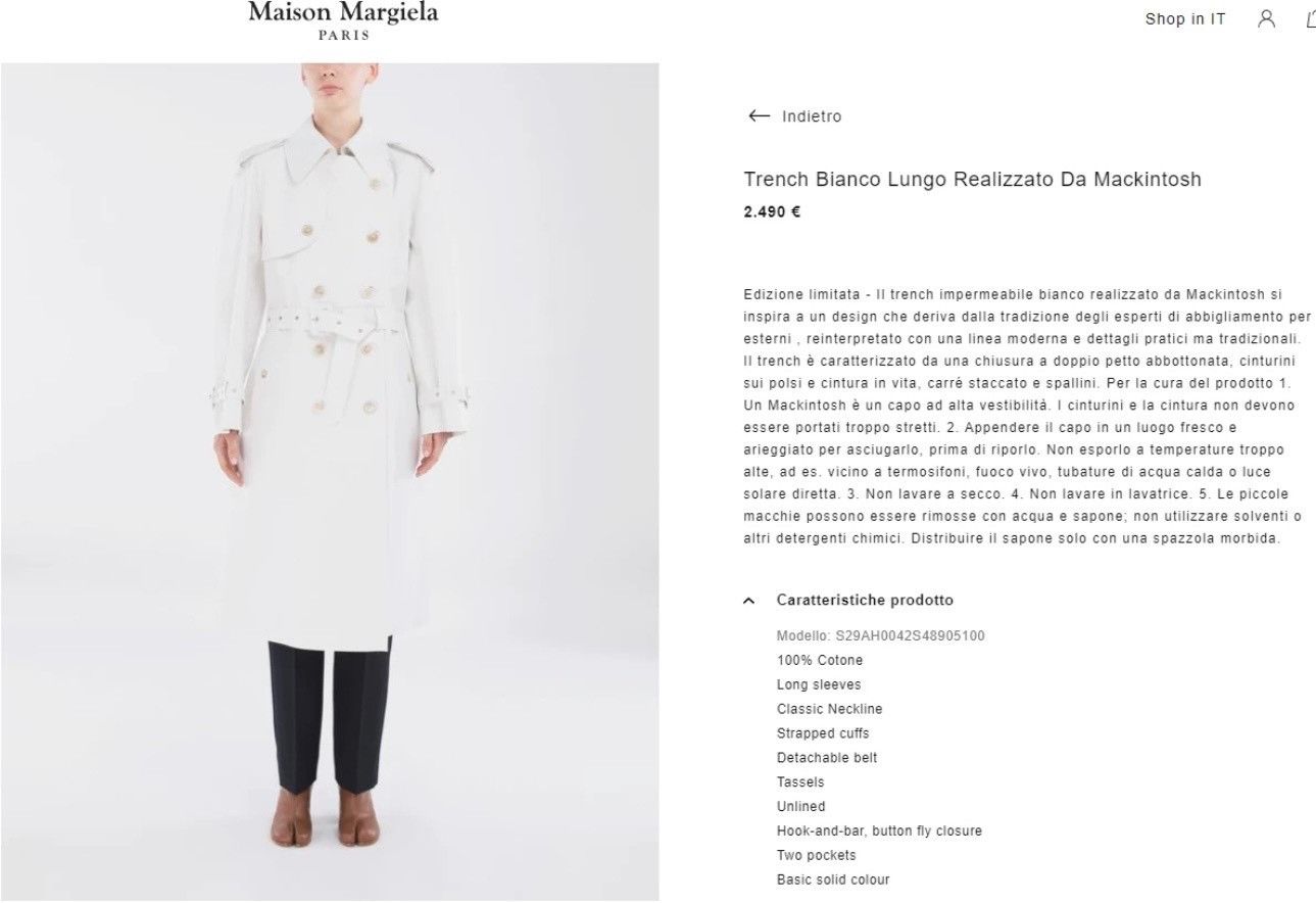 Maison Margiela Maison Margiela Show style windbreaker coat 2501-Nextarrow Size XS / US 0-2 / IT 36-38 - 8 Thumbnail