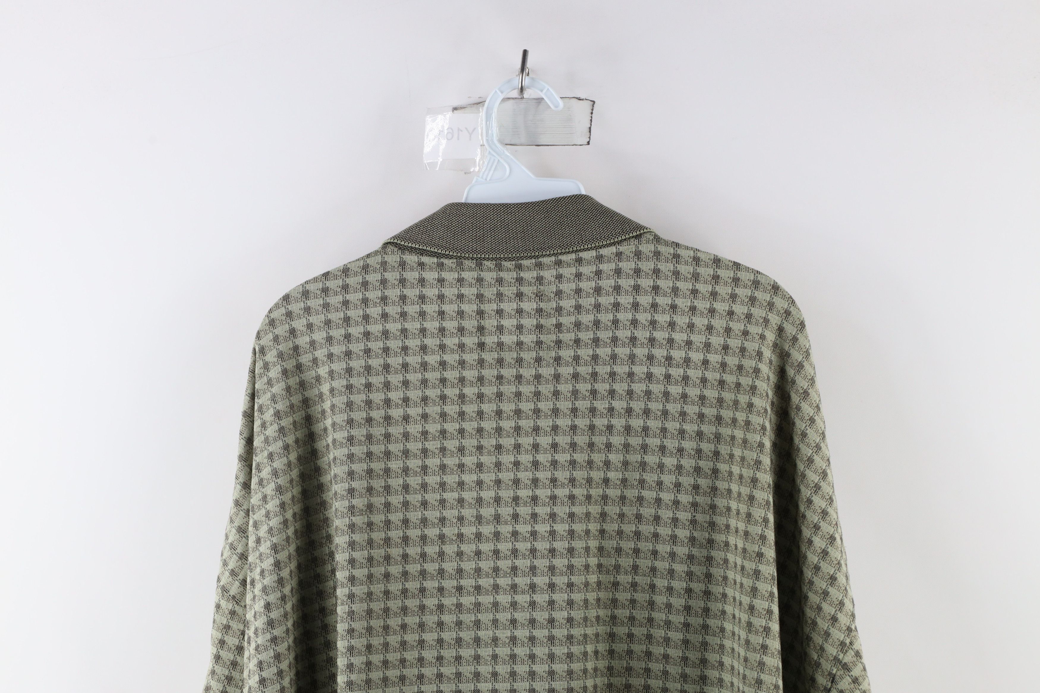 Vintage Vintage 90s Streetwear Knit Collared Pullover Polo Shirt Size US XXL / EU 58 / 5 - 12 Thumbnail
