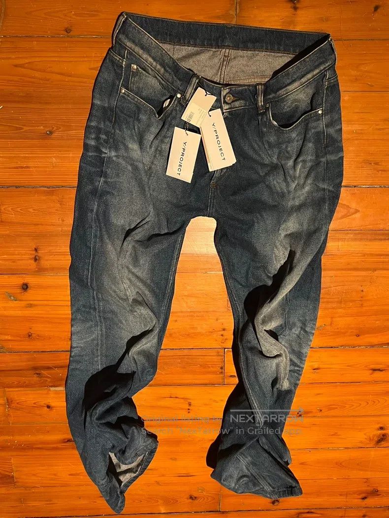 Y/Project Y/Project 32 First generation twisted pants Size US 32 / EU 48 - 1 Thumbnail