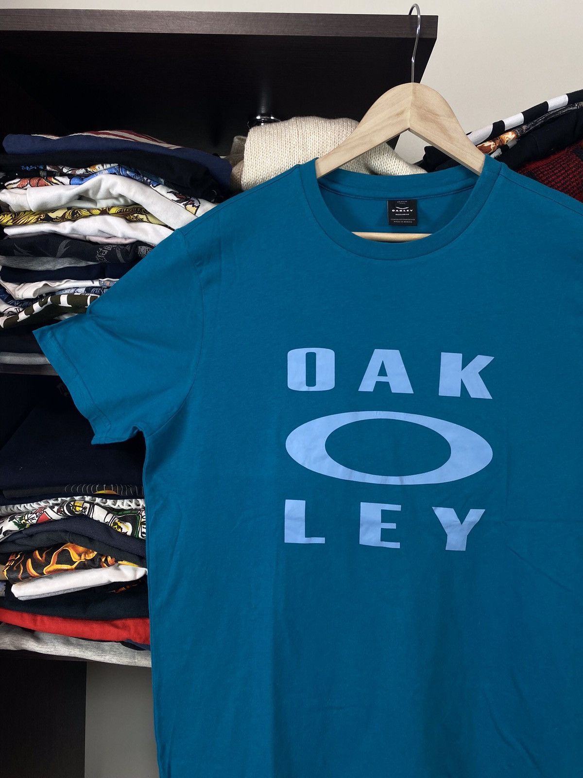 Oakley × Vintage Vintage Oakley Logo Tee Size US M / EU 48-50 / 2 - 3 Thumbnail