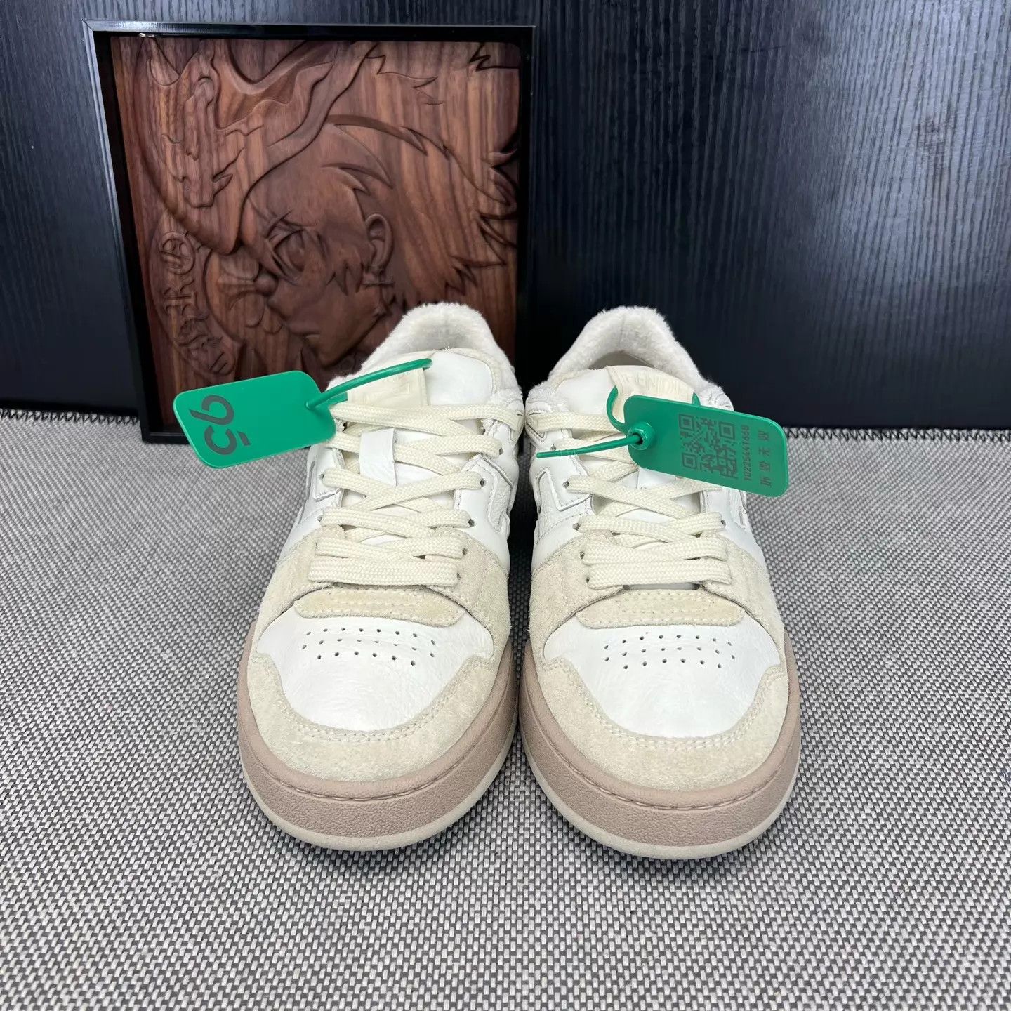 Fendi Fendi Match White & Gray Size 6 (40) Size US 7 / EU 40 - 4 Thumbnail